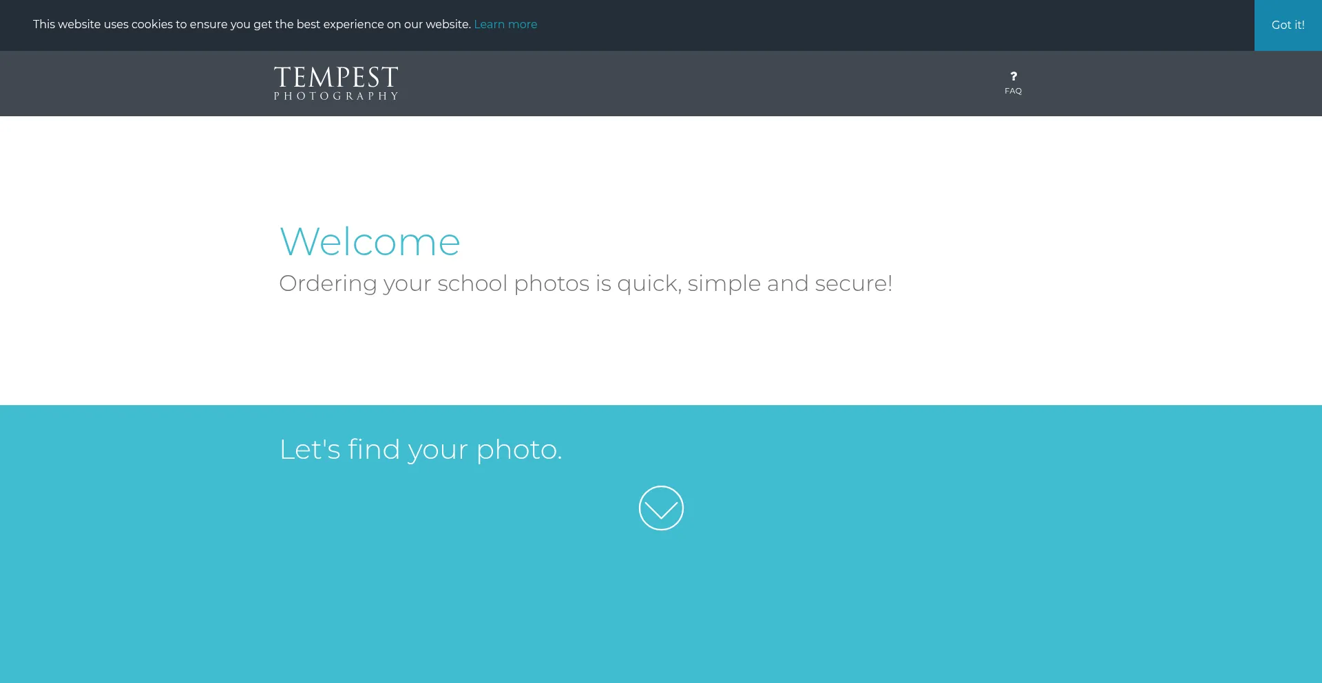 Tempest-orders.co.uk Screenshot
