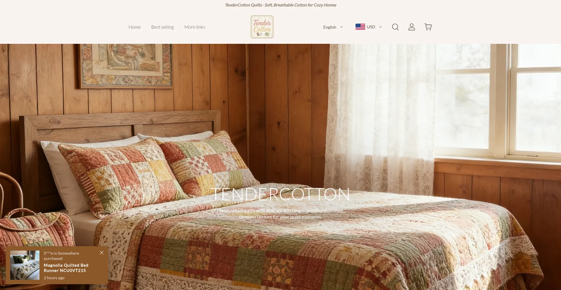 Tendercotton.com