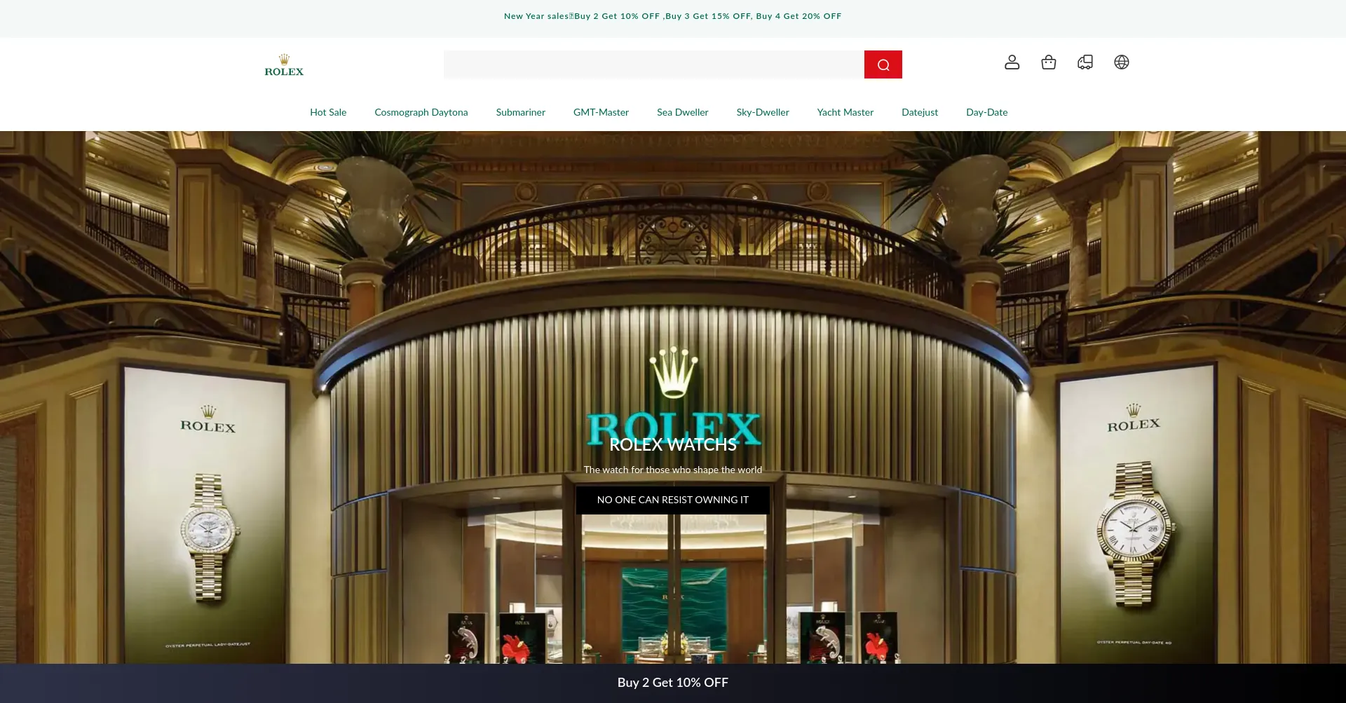 Website screenshot of Tendyy.shop