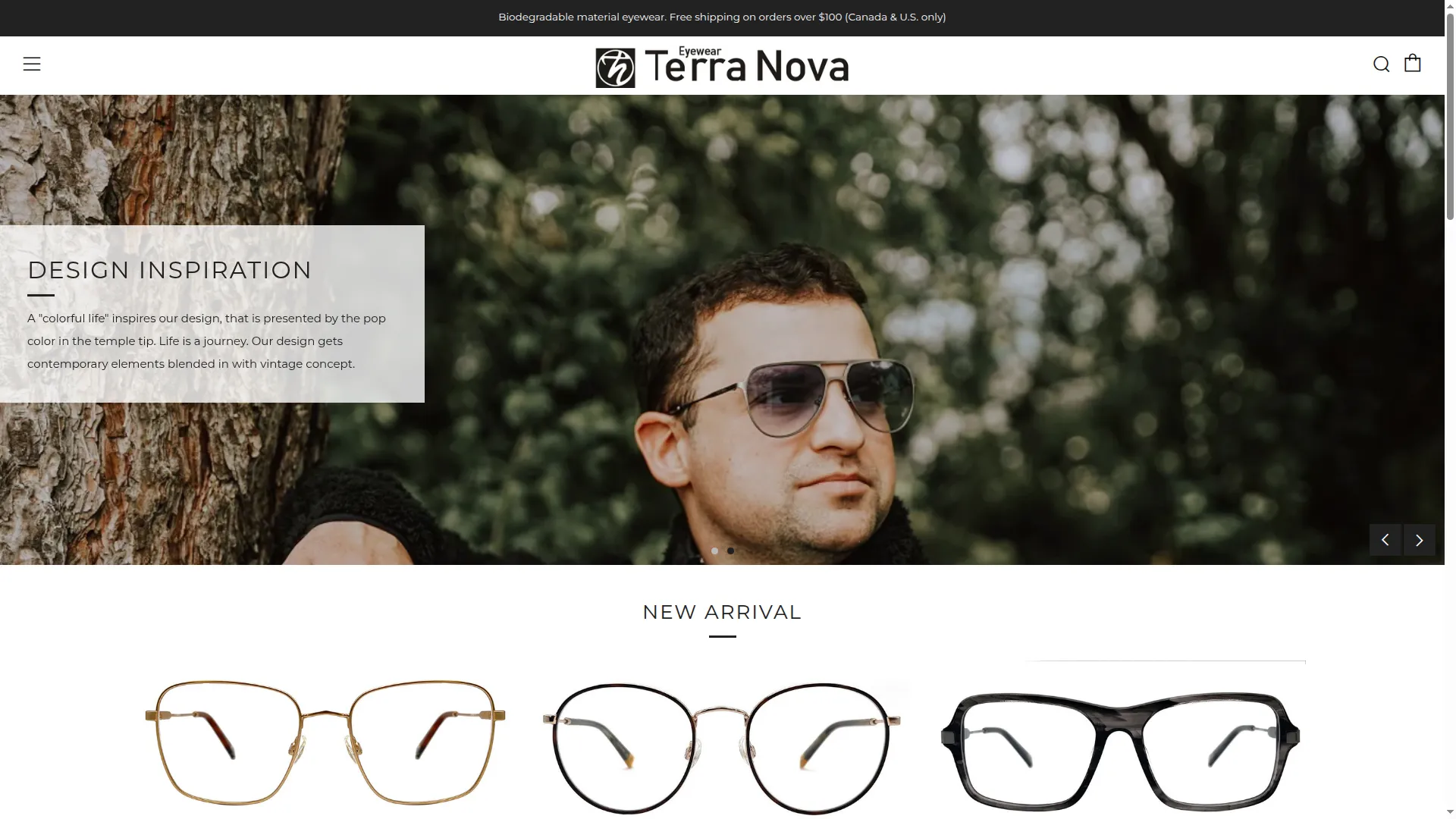 Terranovaeyewear.com