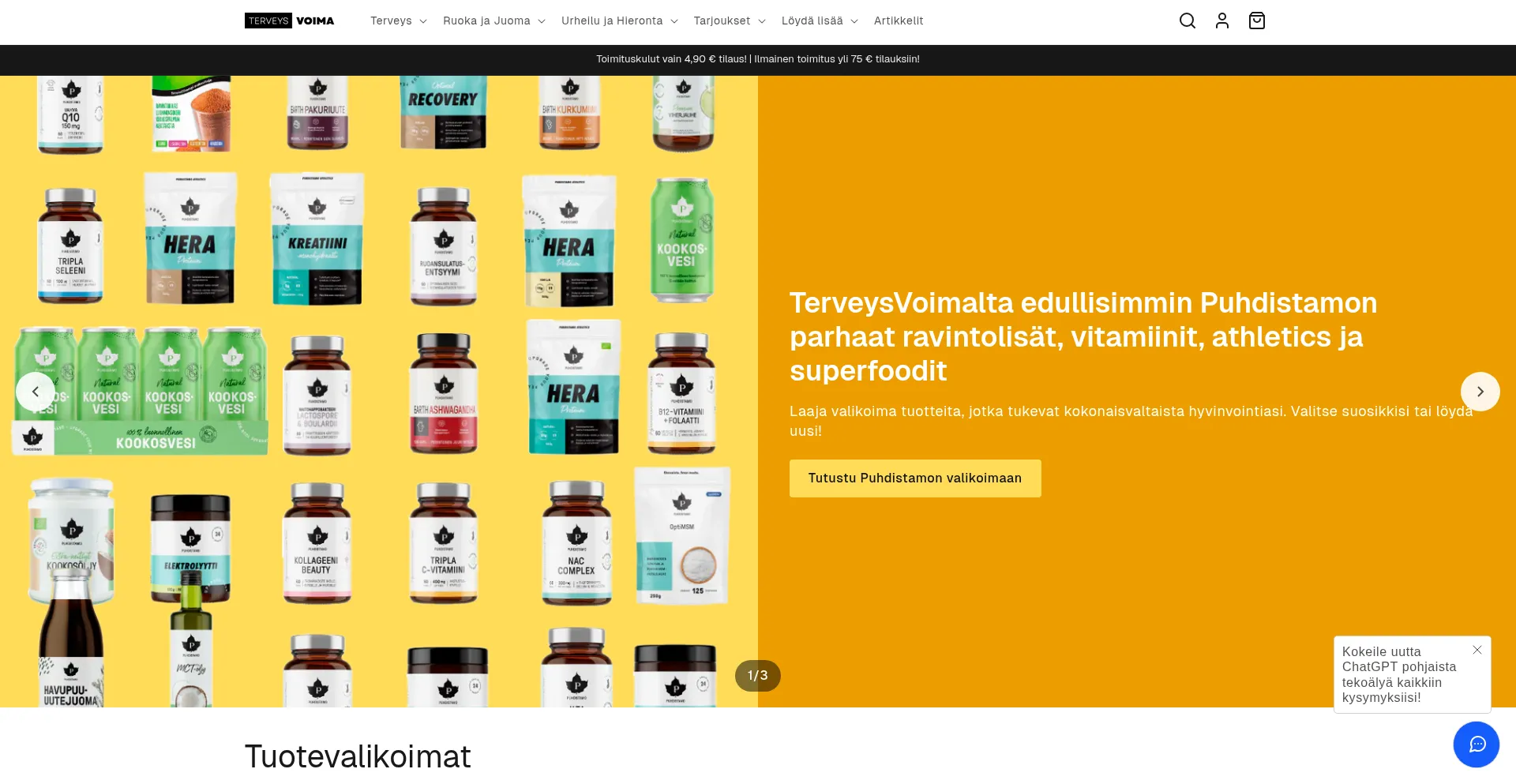 Is Terveysvoima.fi Safe?