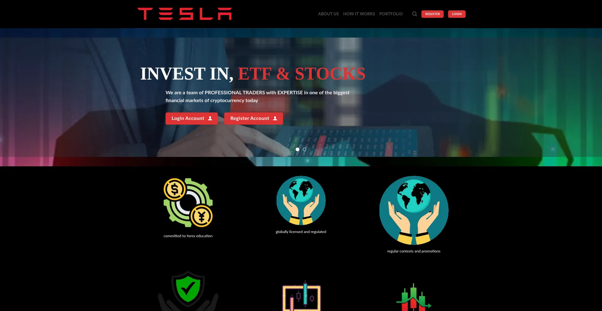 Teslacoininc.net Screenshot