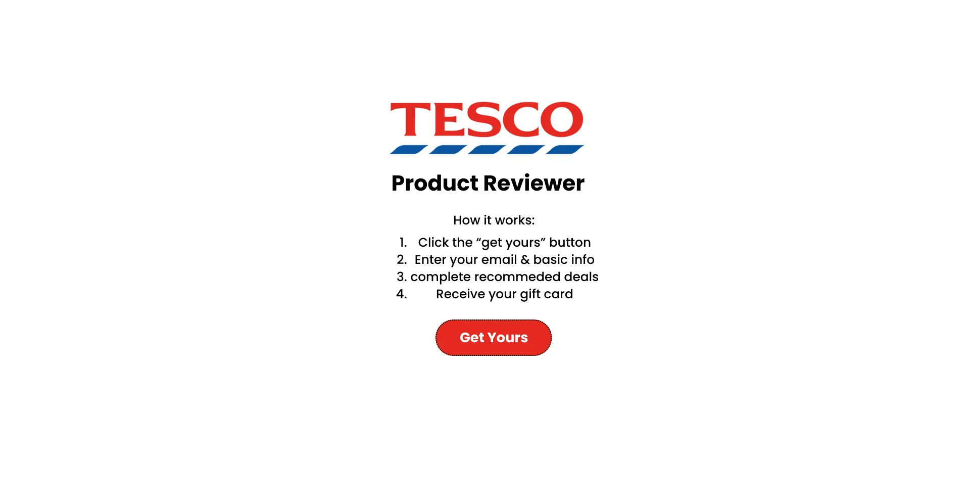 Website screenshot of Tesreviewer.com