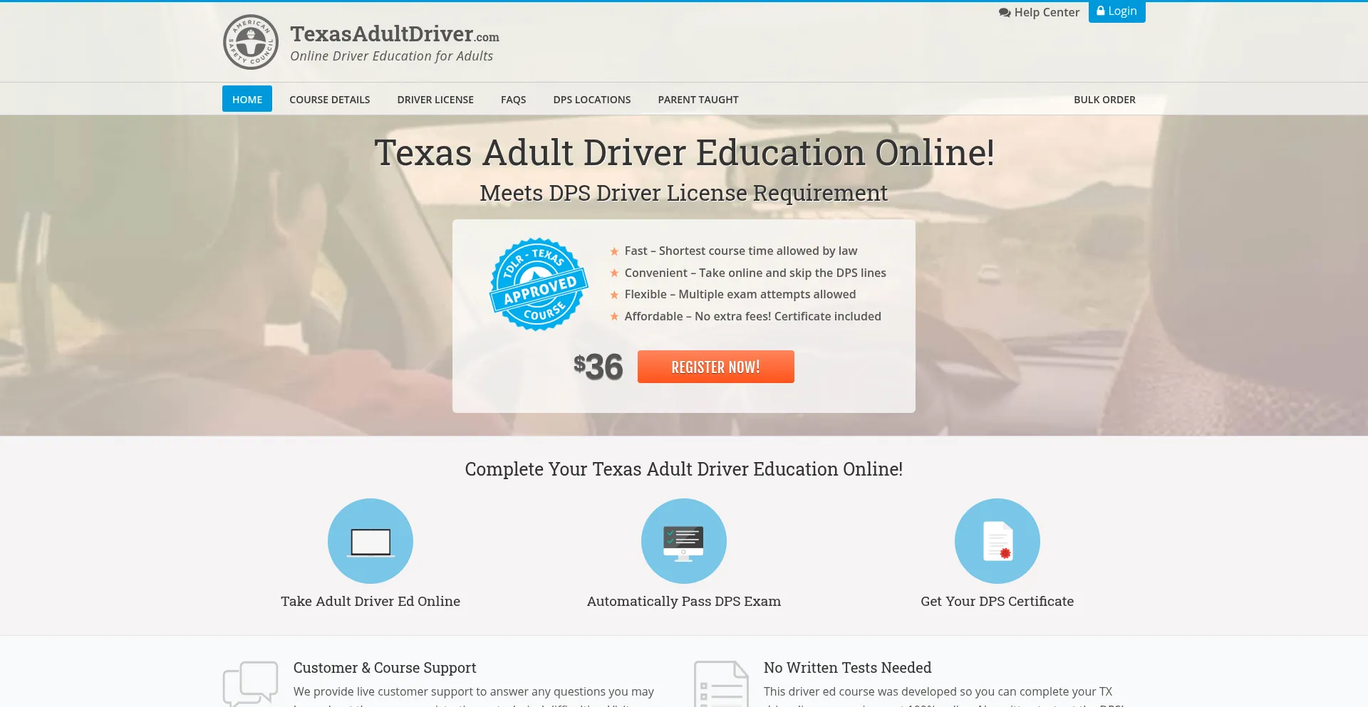 Is Texasadultdriver.com Safe?