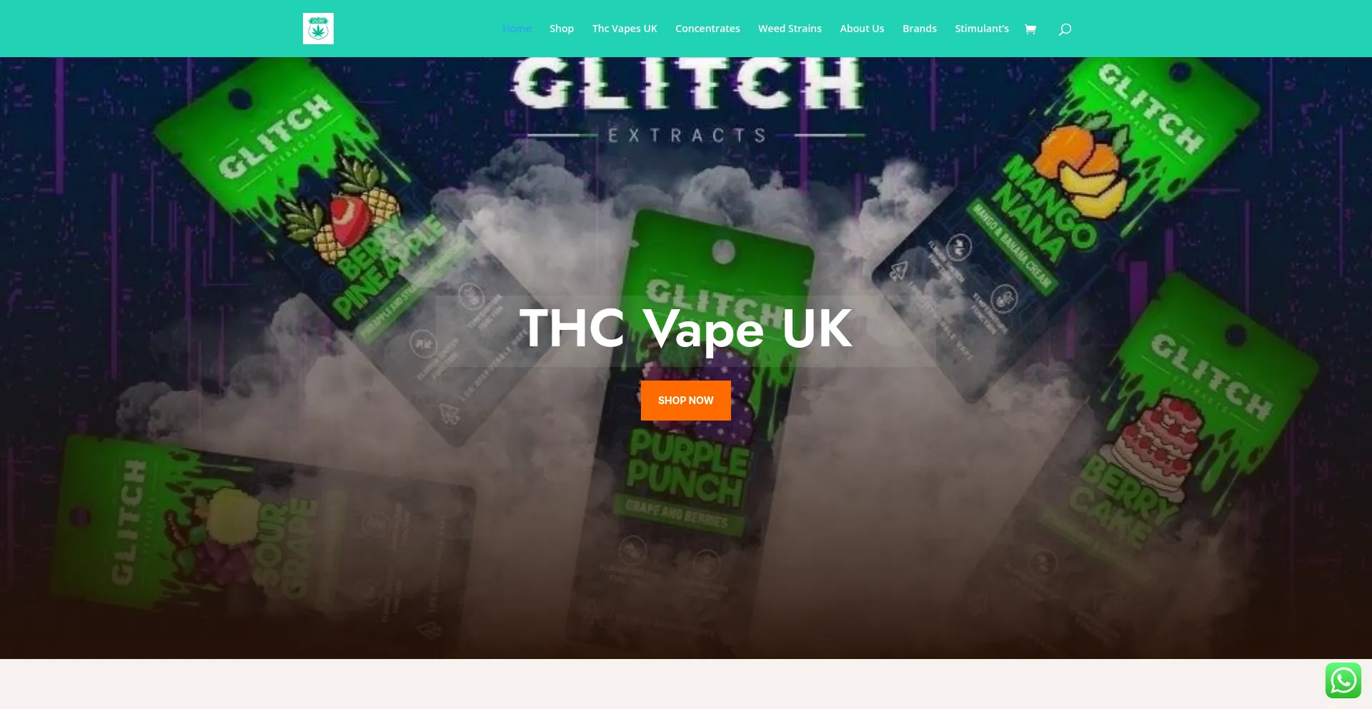 Website screenshot of The-green-route.co.uk