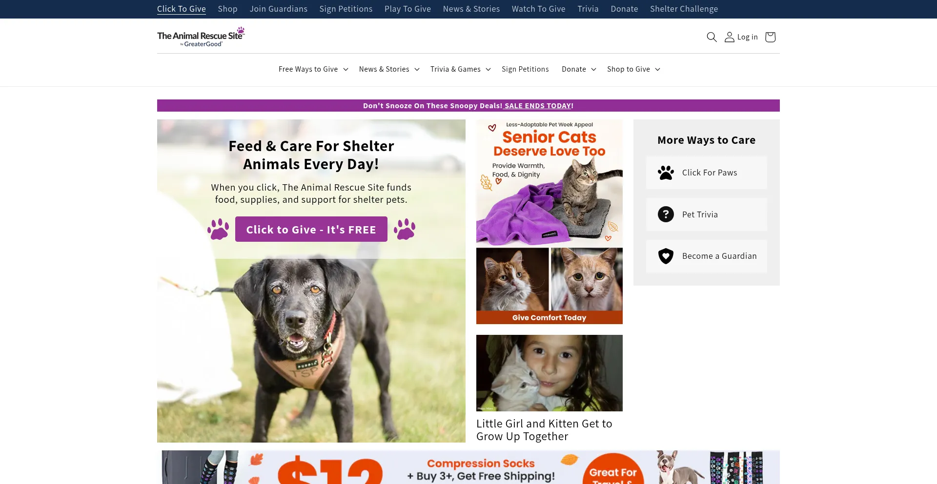 Is Theanimalrescuesite.com Safe?