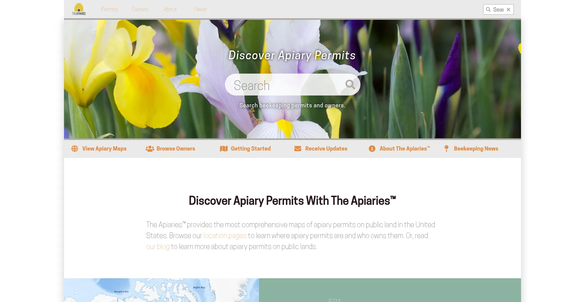 Theapiaries.com Screenshot
