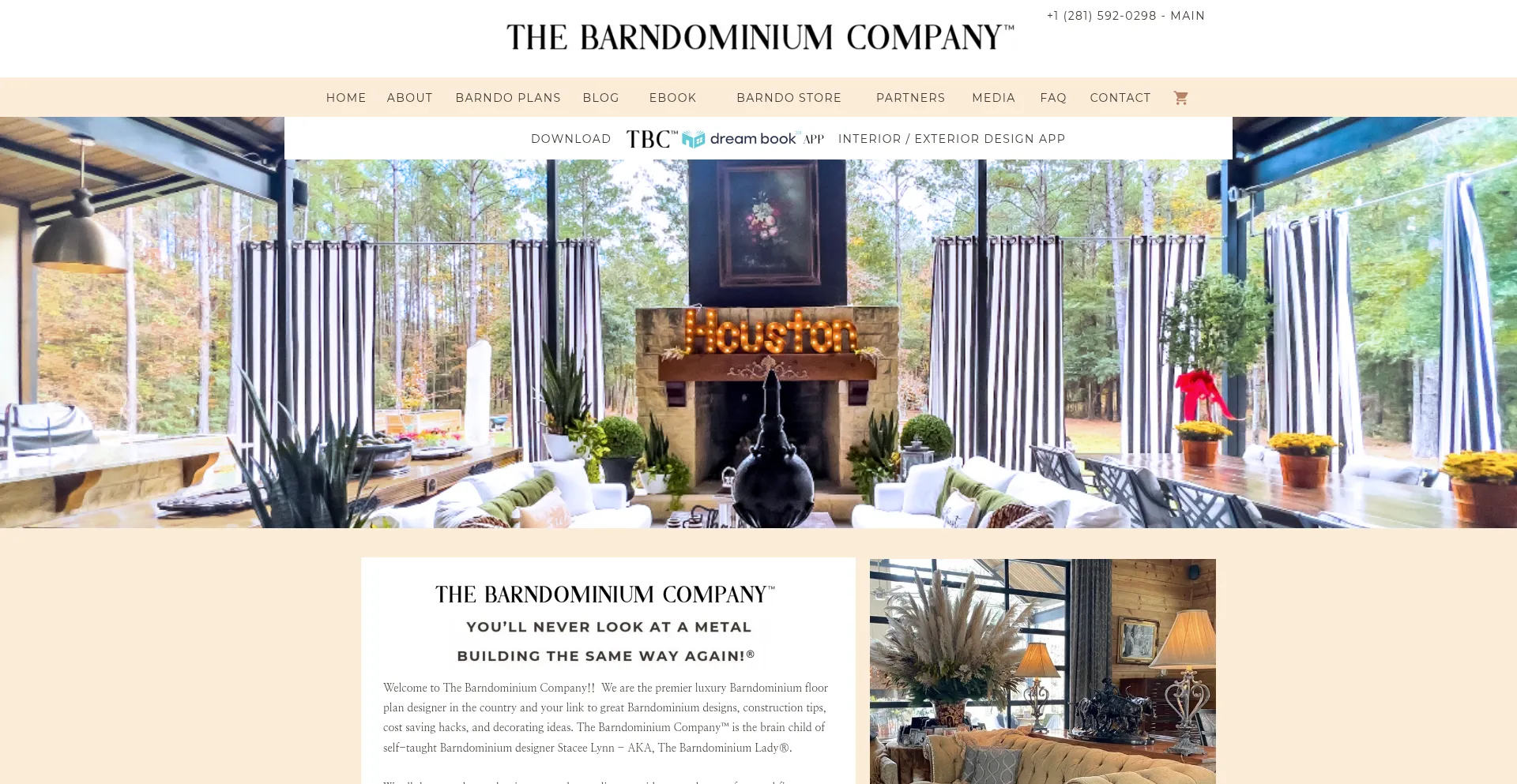 Thebarndominiumcompany.com Screenshot