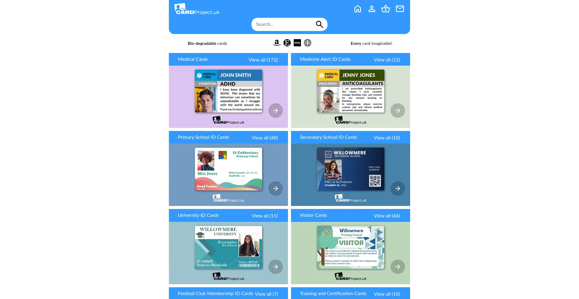 Thecardproject.uk