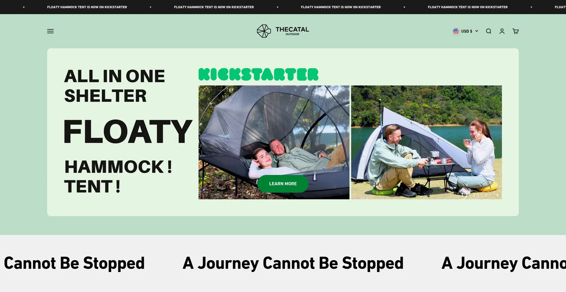 Website screenshot of Thecatal.net