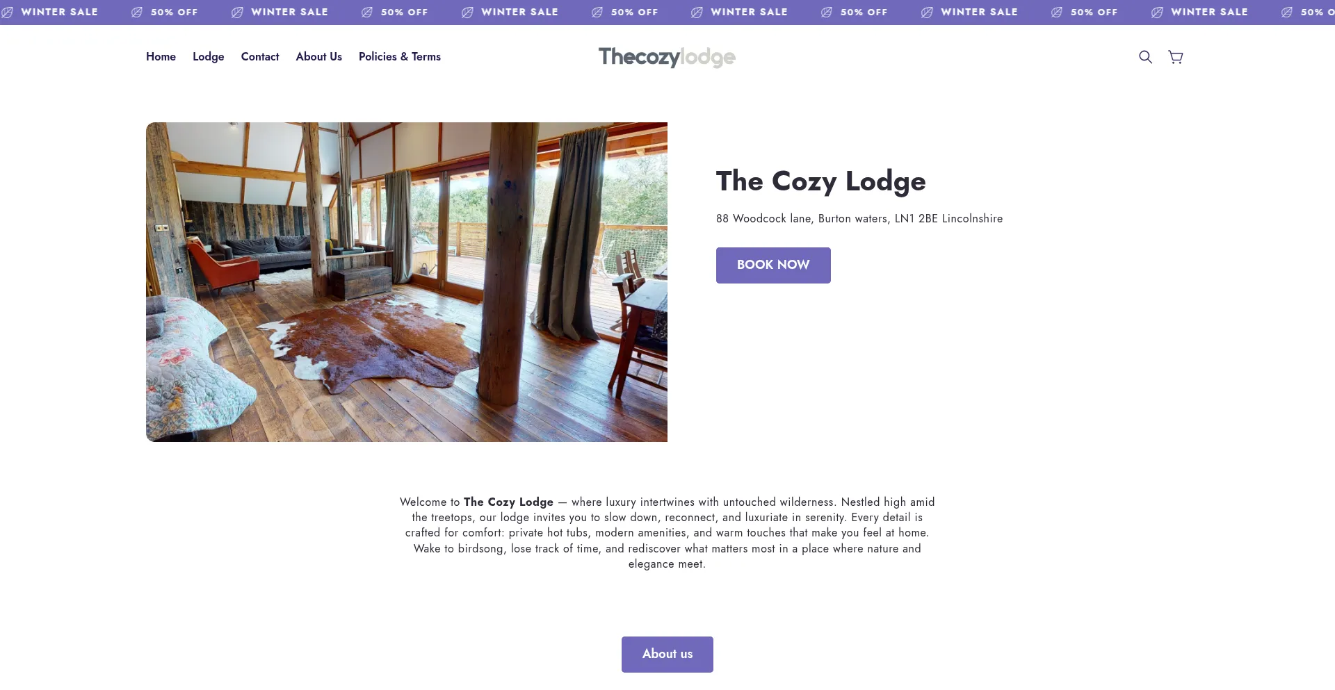 Thecozy-lodge.com