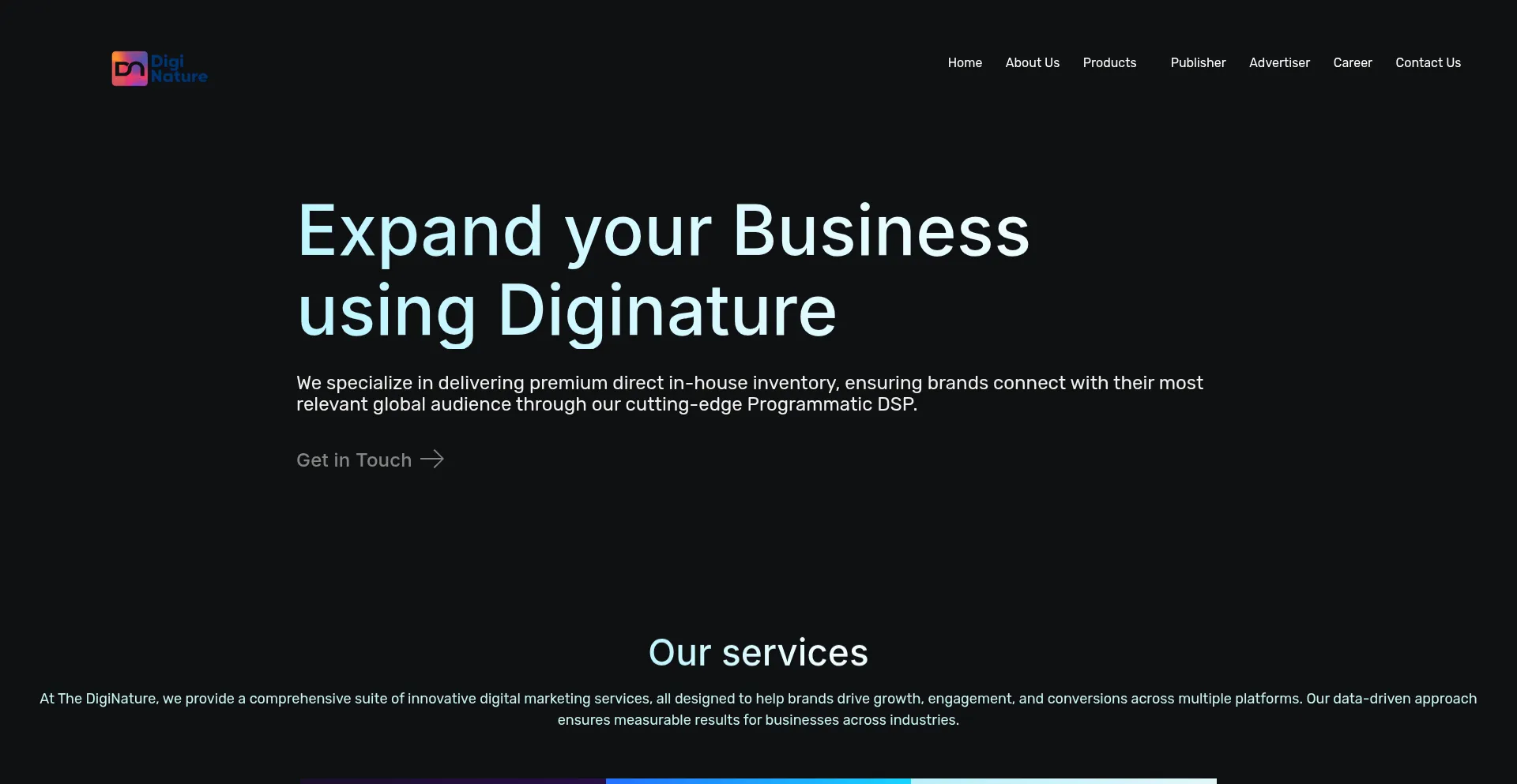 Thediginature.com Screenshot