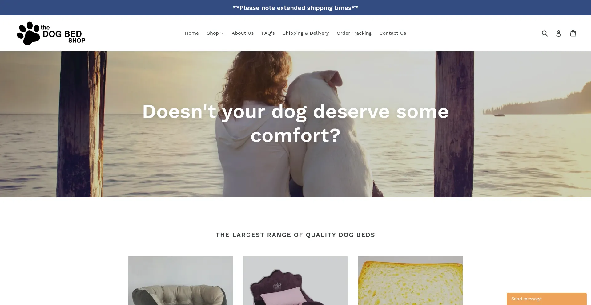 Thedogbedshop.com