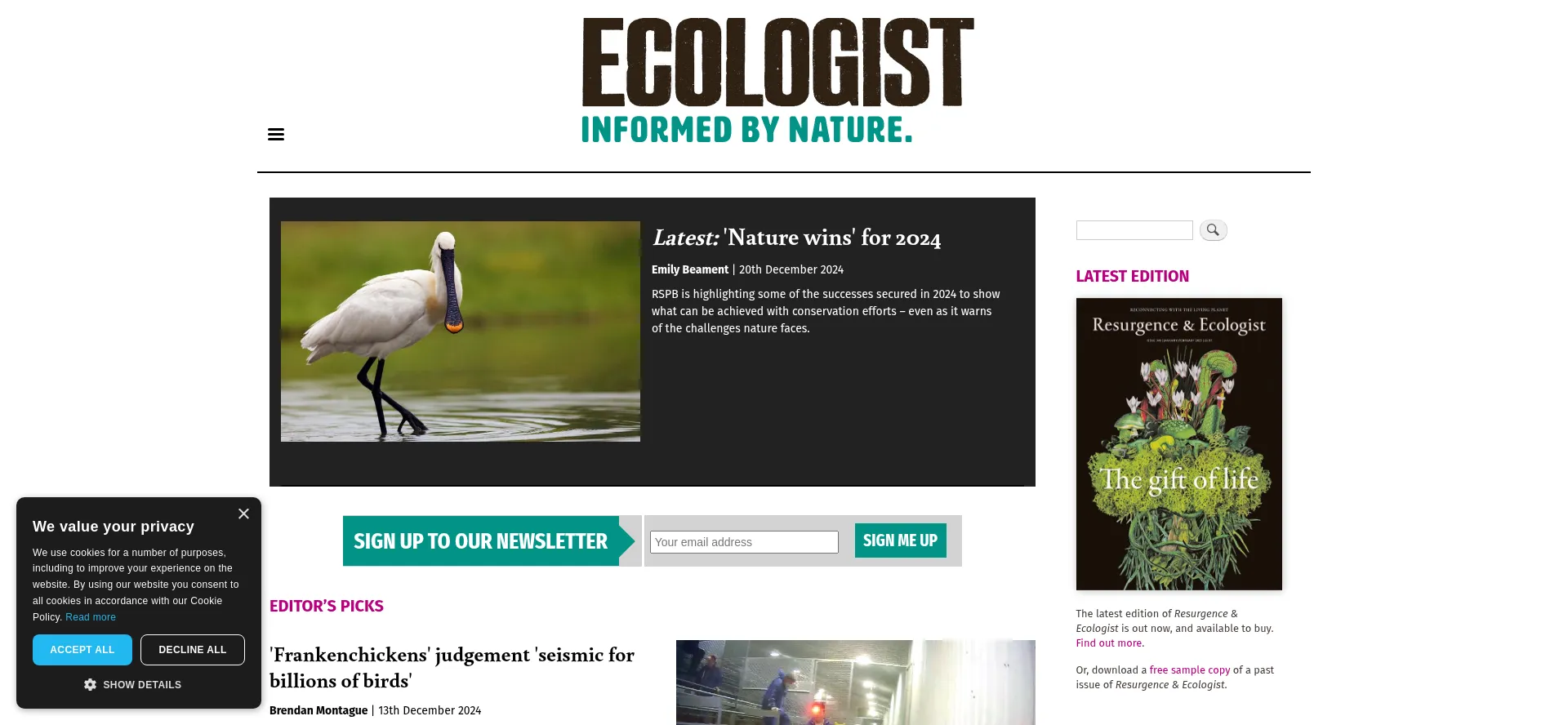 Theecologist.org