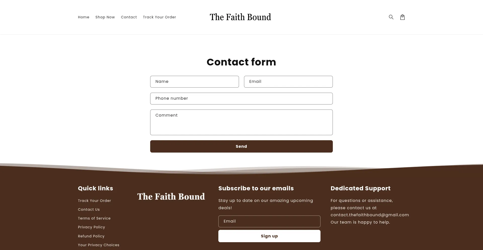 Thefaithbound.com
