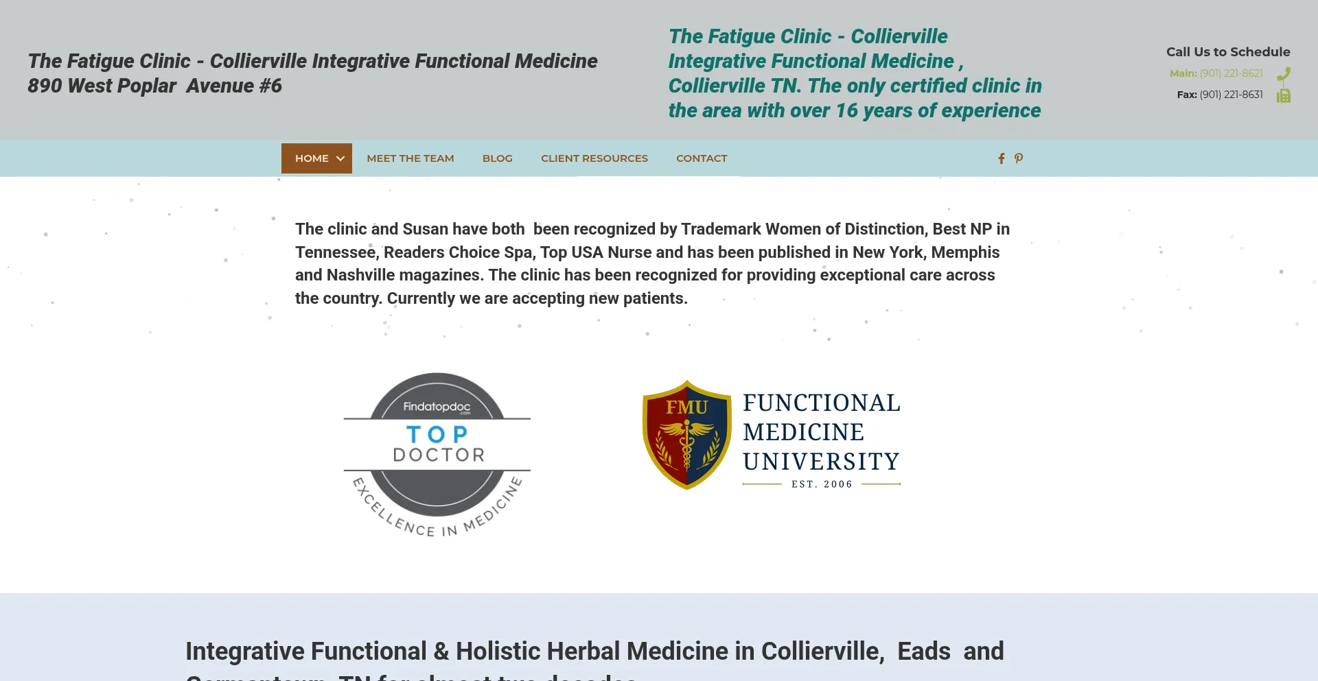 Thefatigueclinic.com