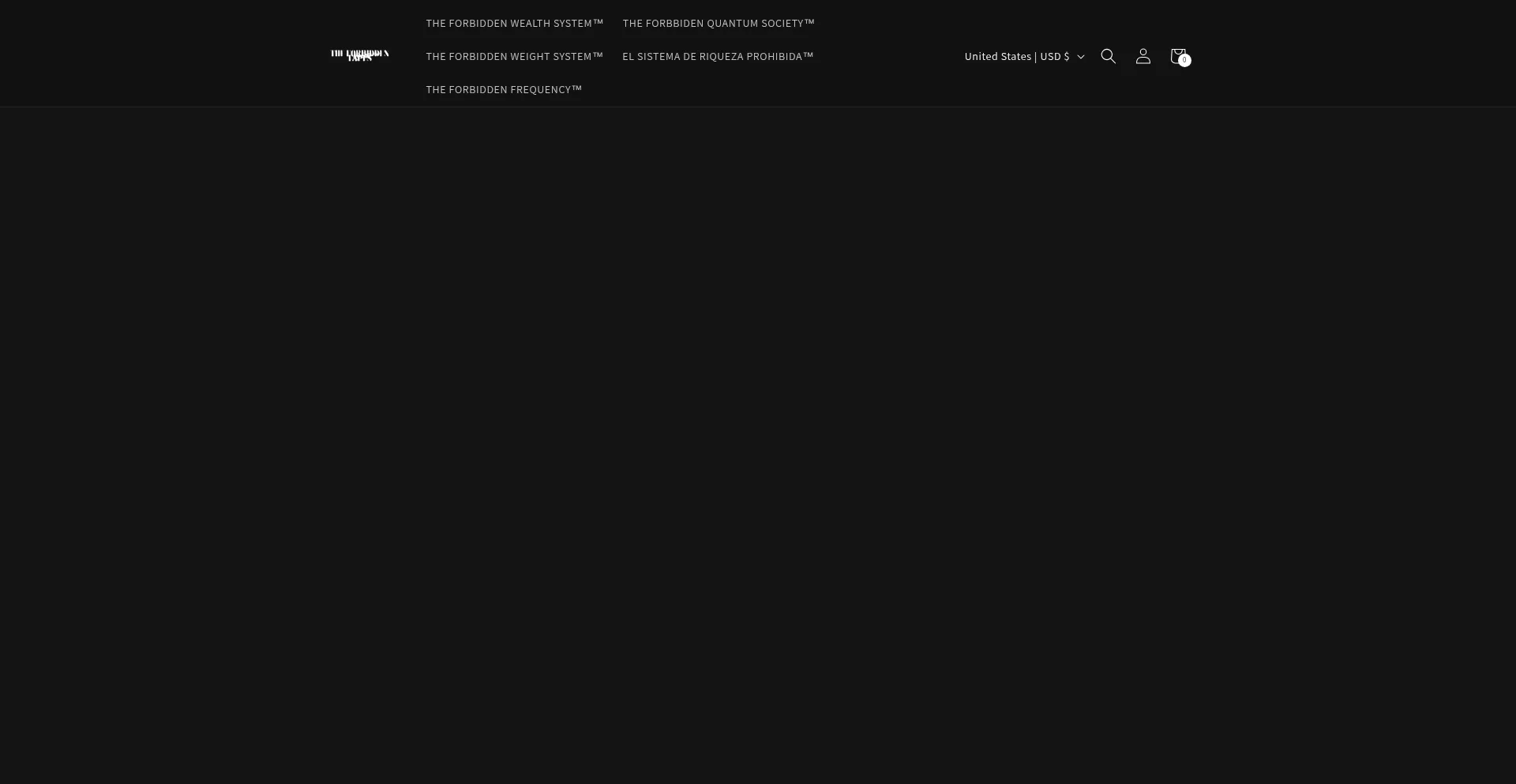 Website screenshot of Theforbbidentapes.com