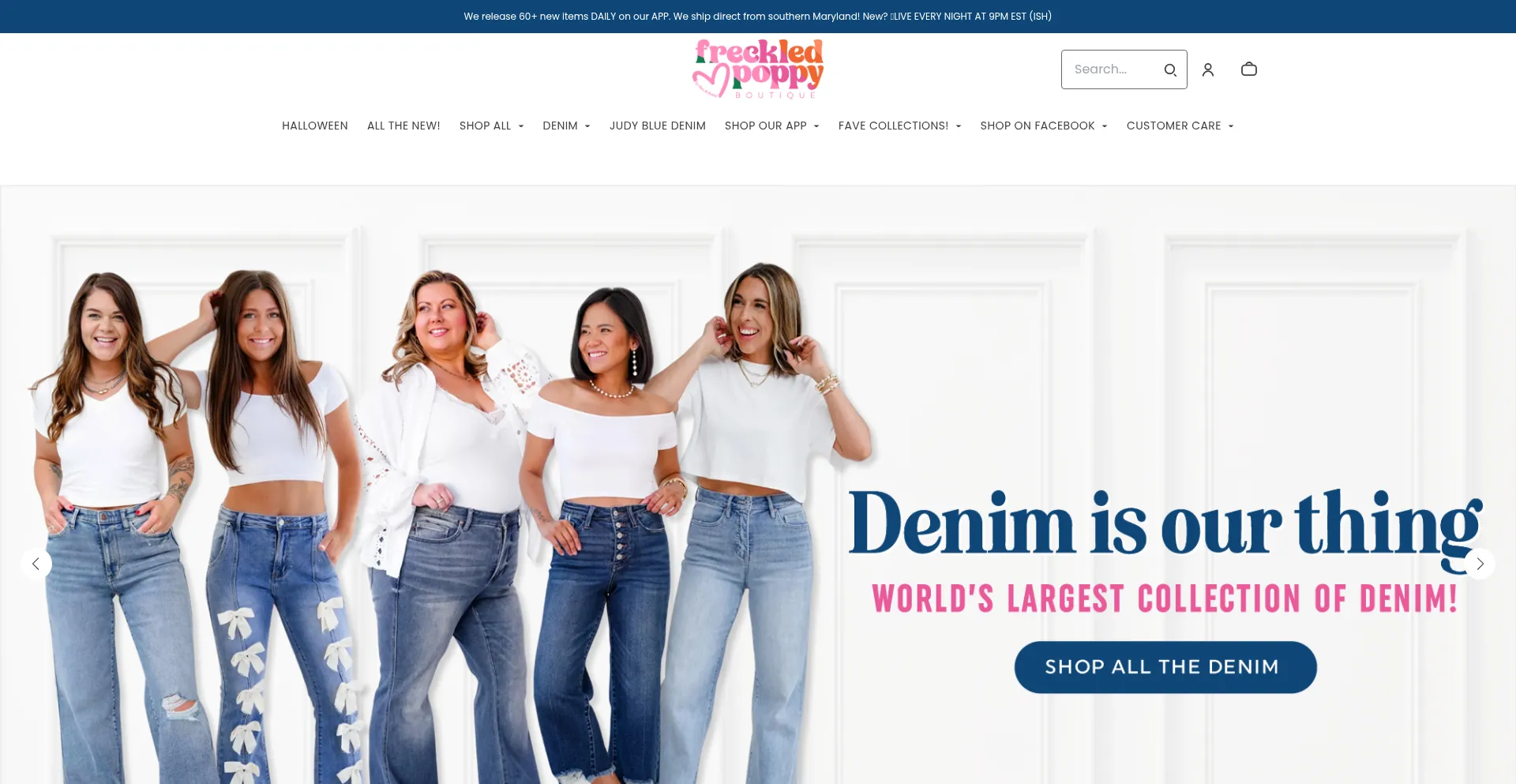 Thefreckledpoppy.com Screenshot