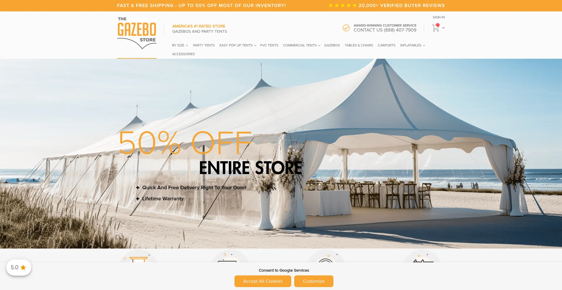 Thegazebostore.com