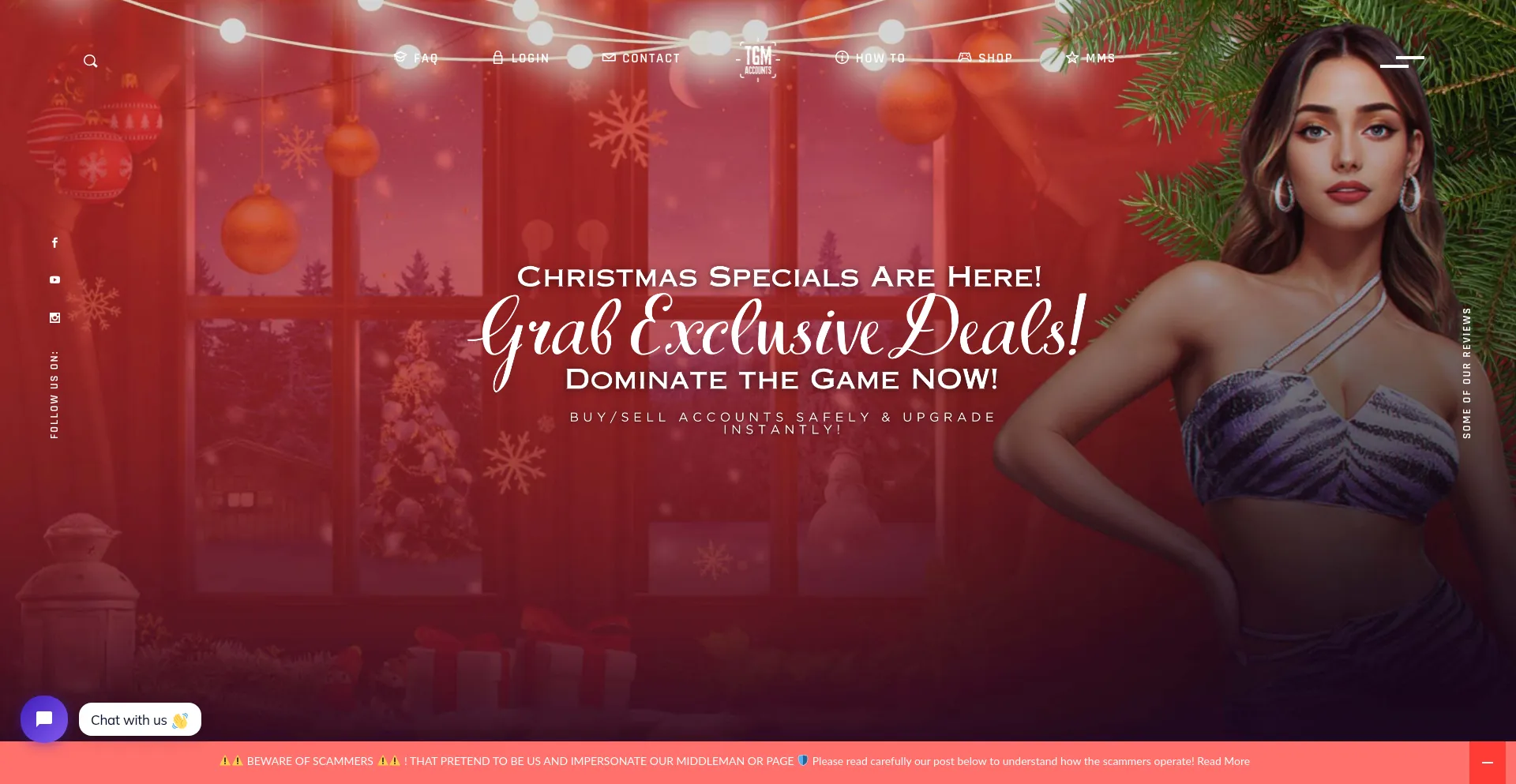 Website screenshot of Thegrandmafia.net
