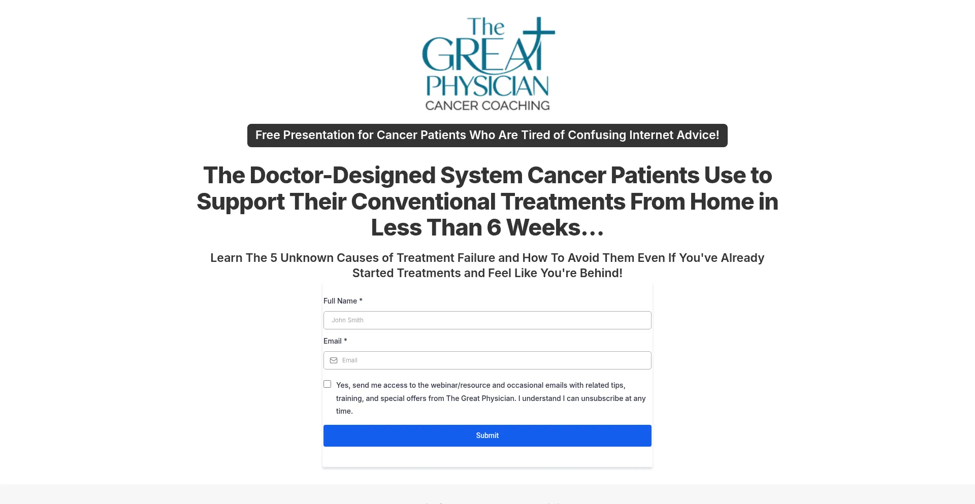 Thegreatphysician.health