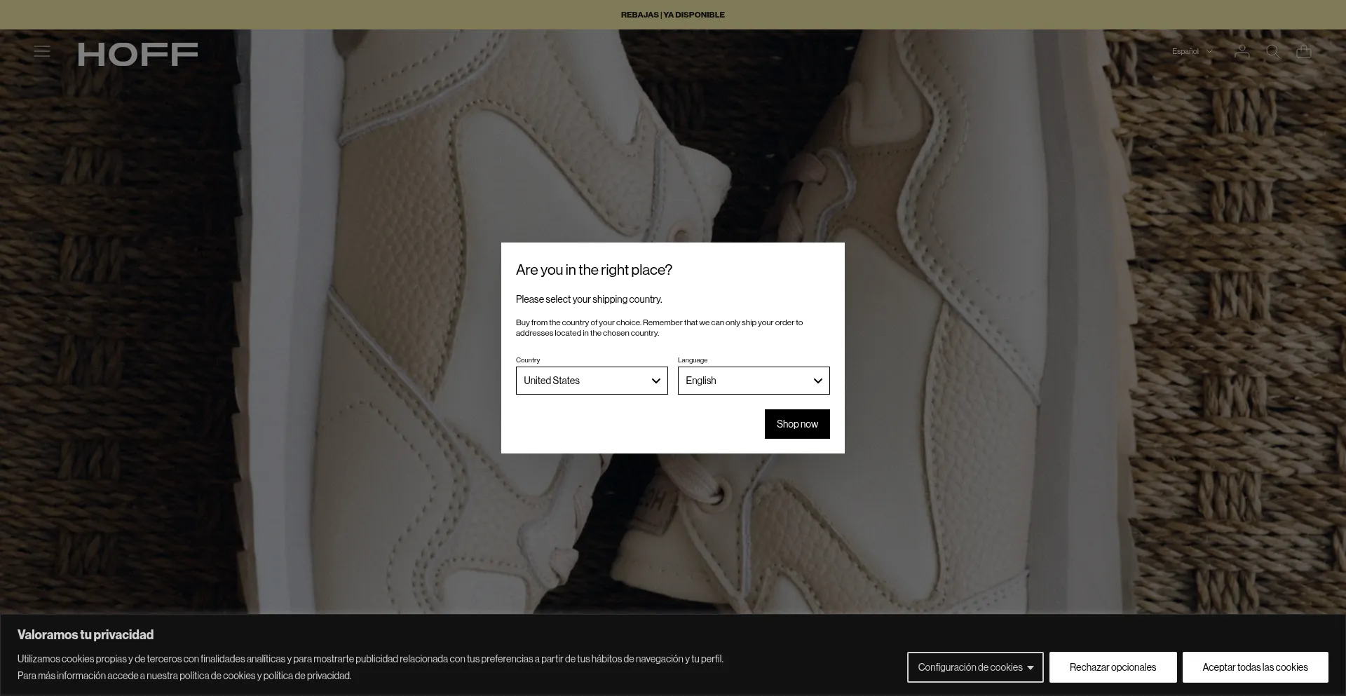Website screenshot of Theh0ffnet.com