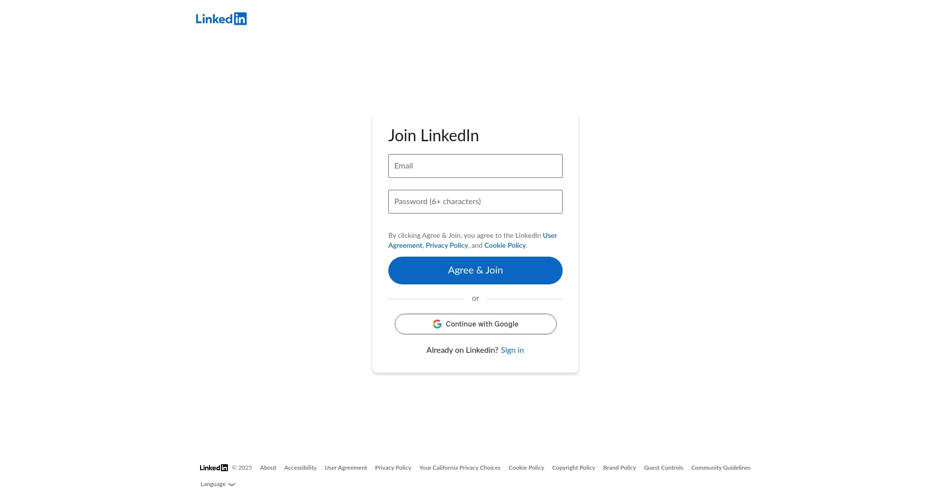 Website screenshot of Thehoodfam.com