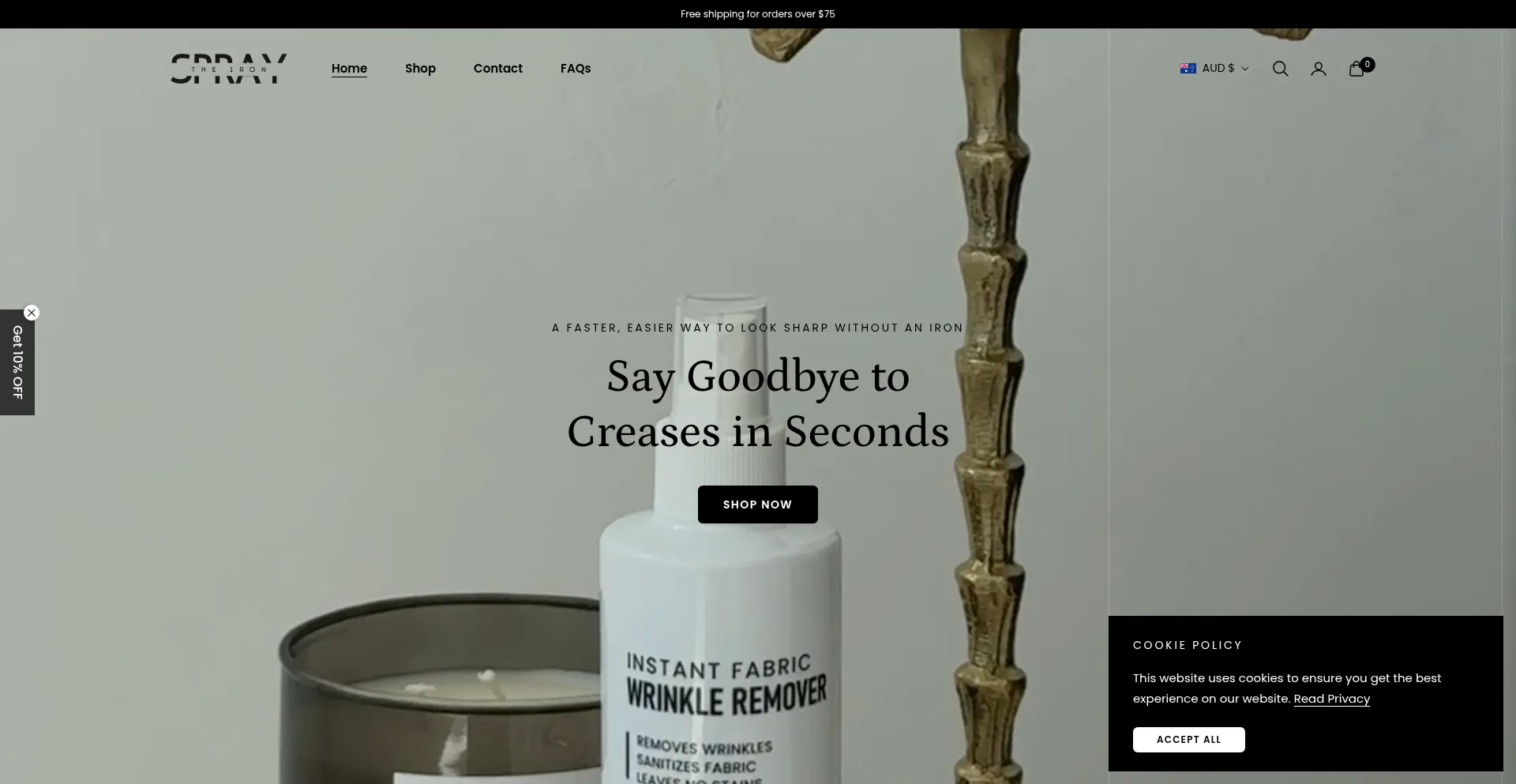 Theironspray.com