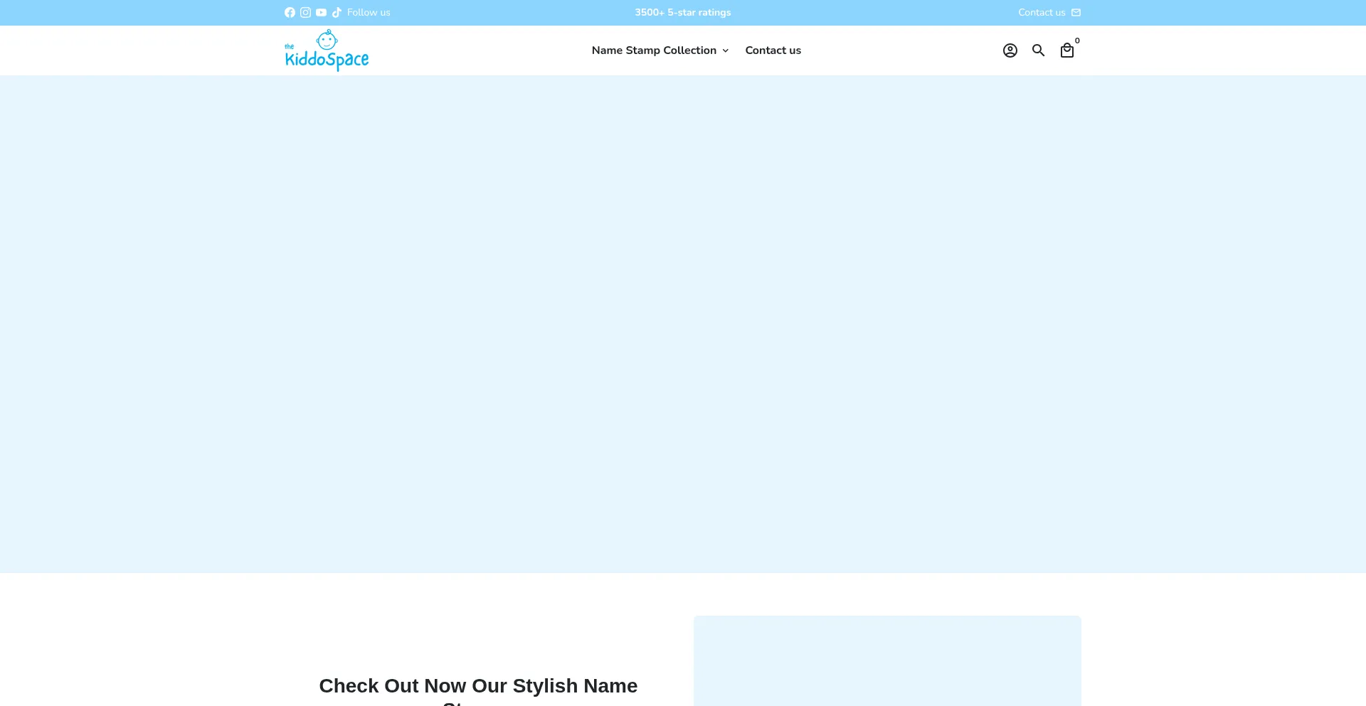 Thekiddospacestore.co.uk Screenshot