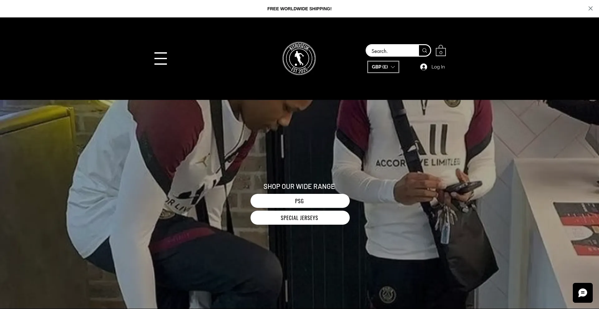Website screenshot of Thekitrose.com