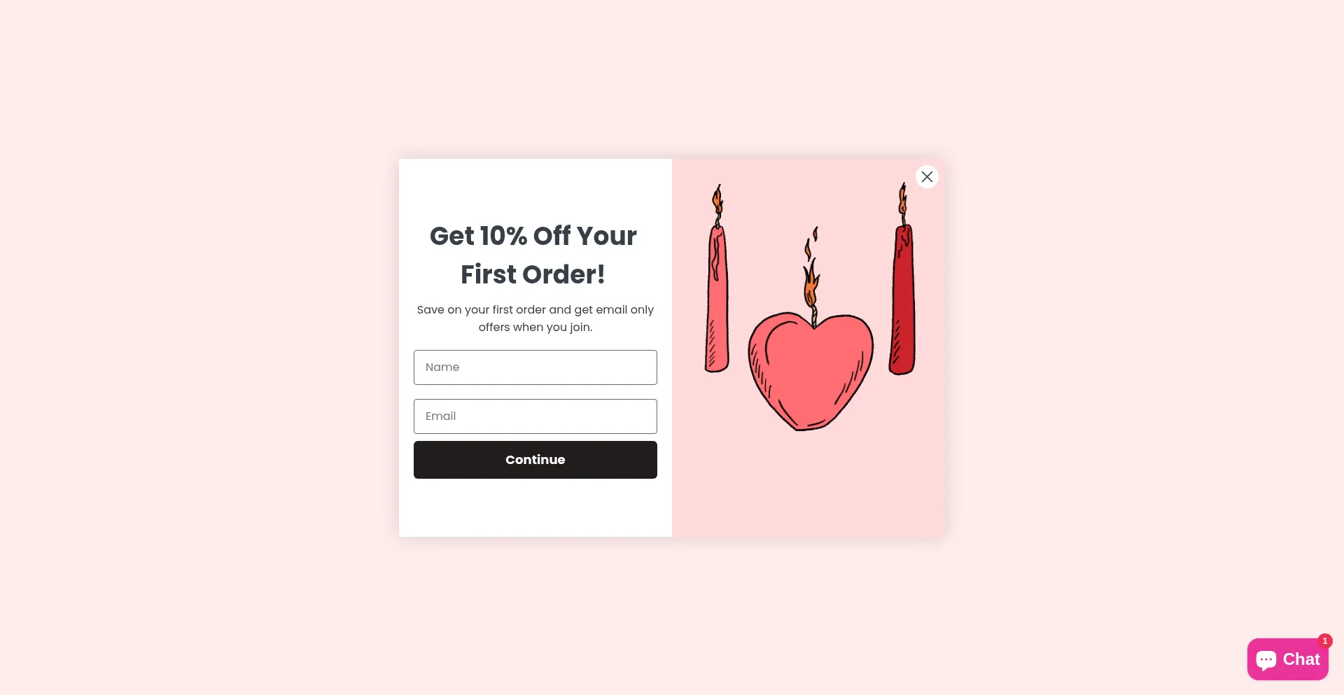 Website screenshot of Thelovewitchnyc.com