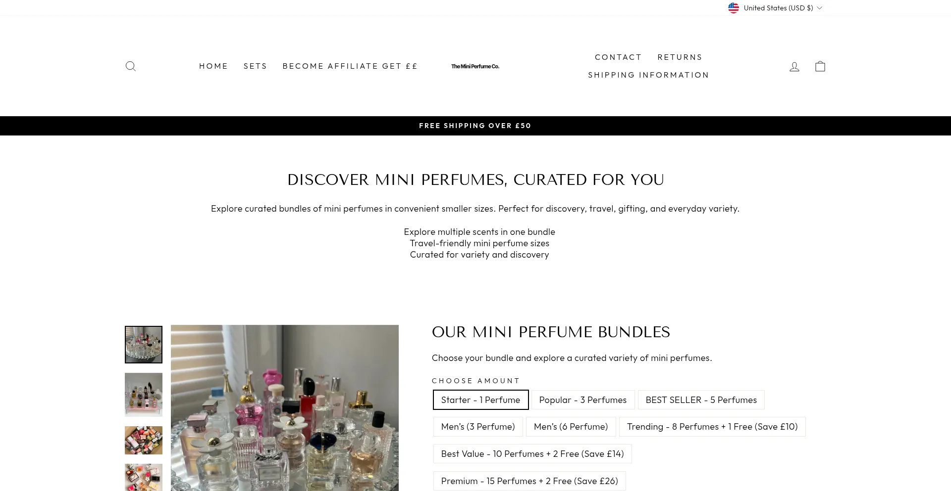 Theminiperfumecompany.co.uk