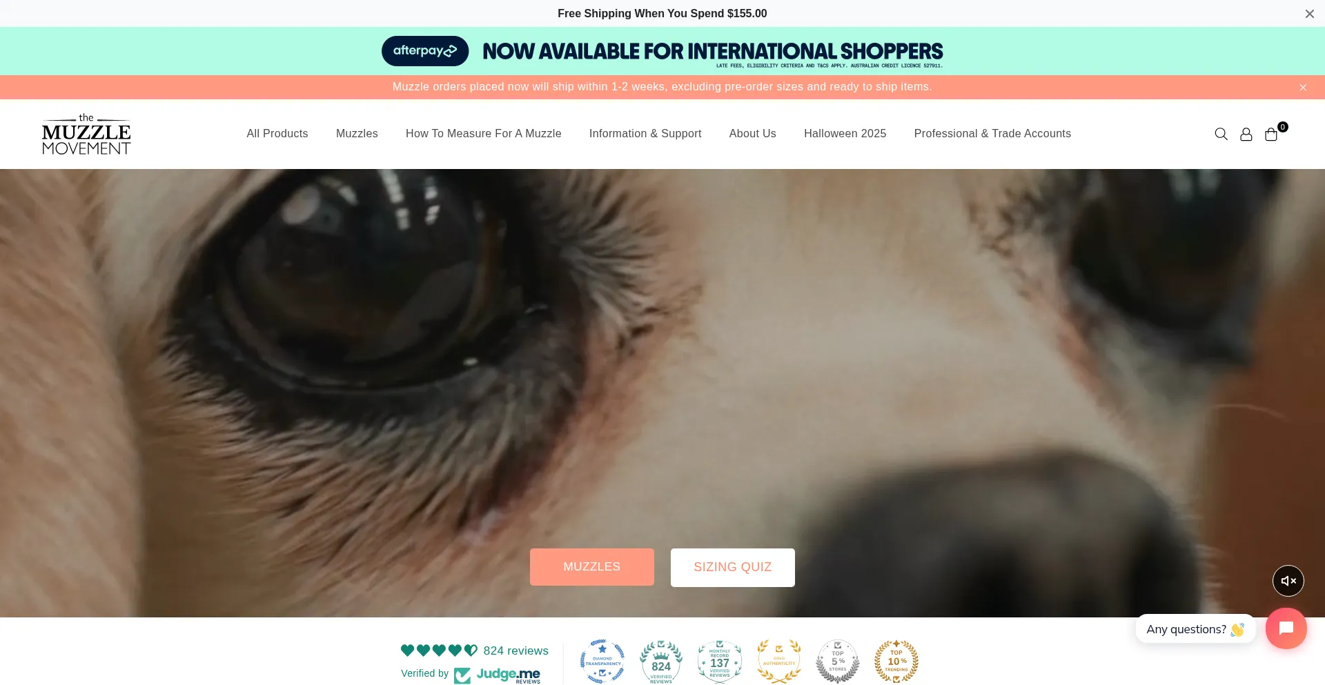 Themuzzlemovement.com Screenshot