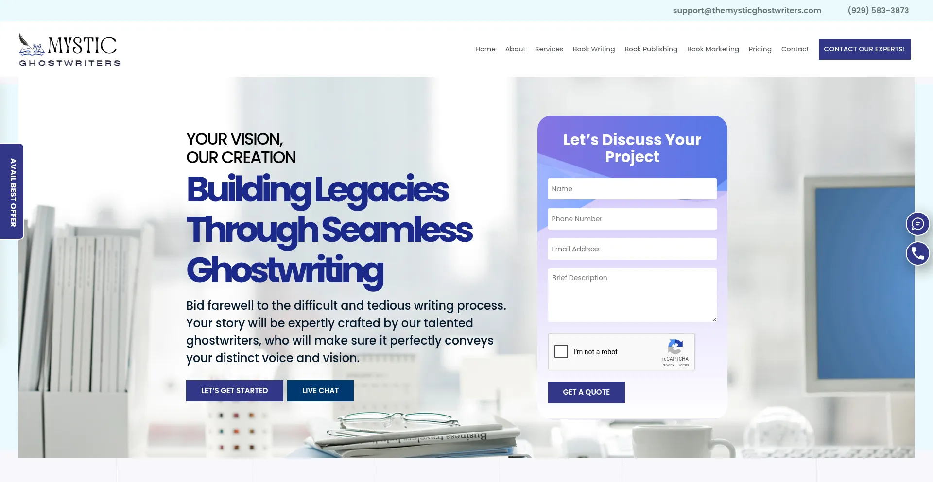 Themysticghostwriters.com