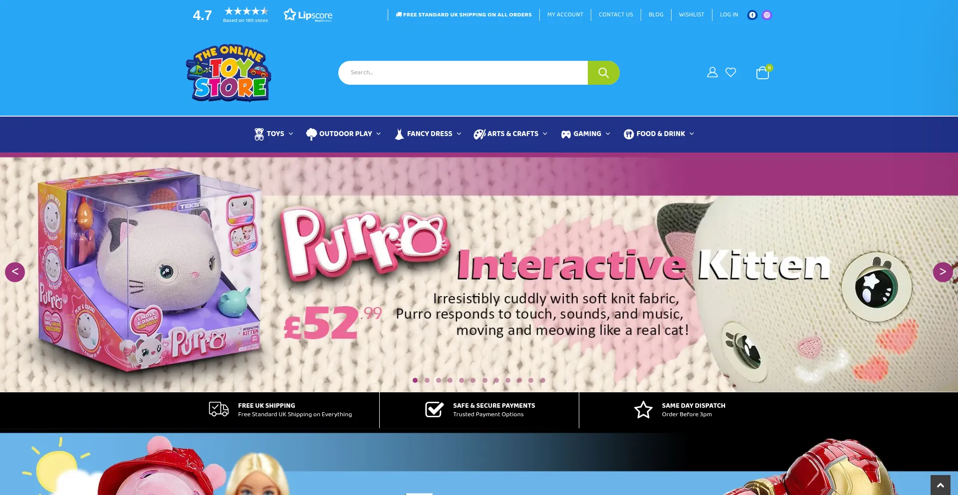 Theonlinetoystore.co.uk