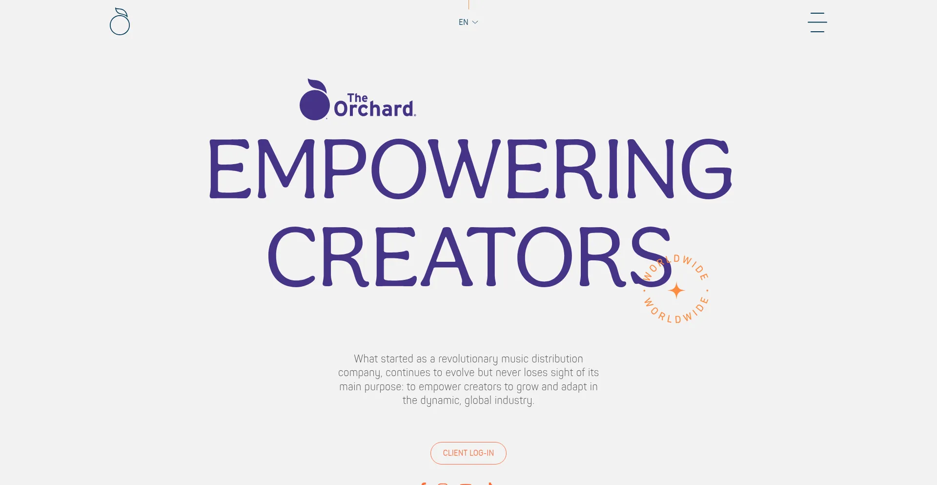 Theorchard.com Screenshot
