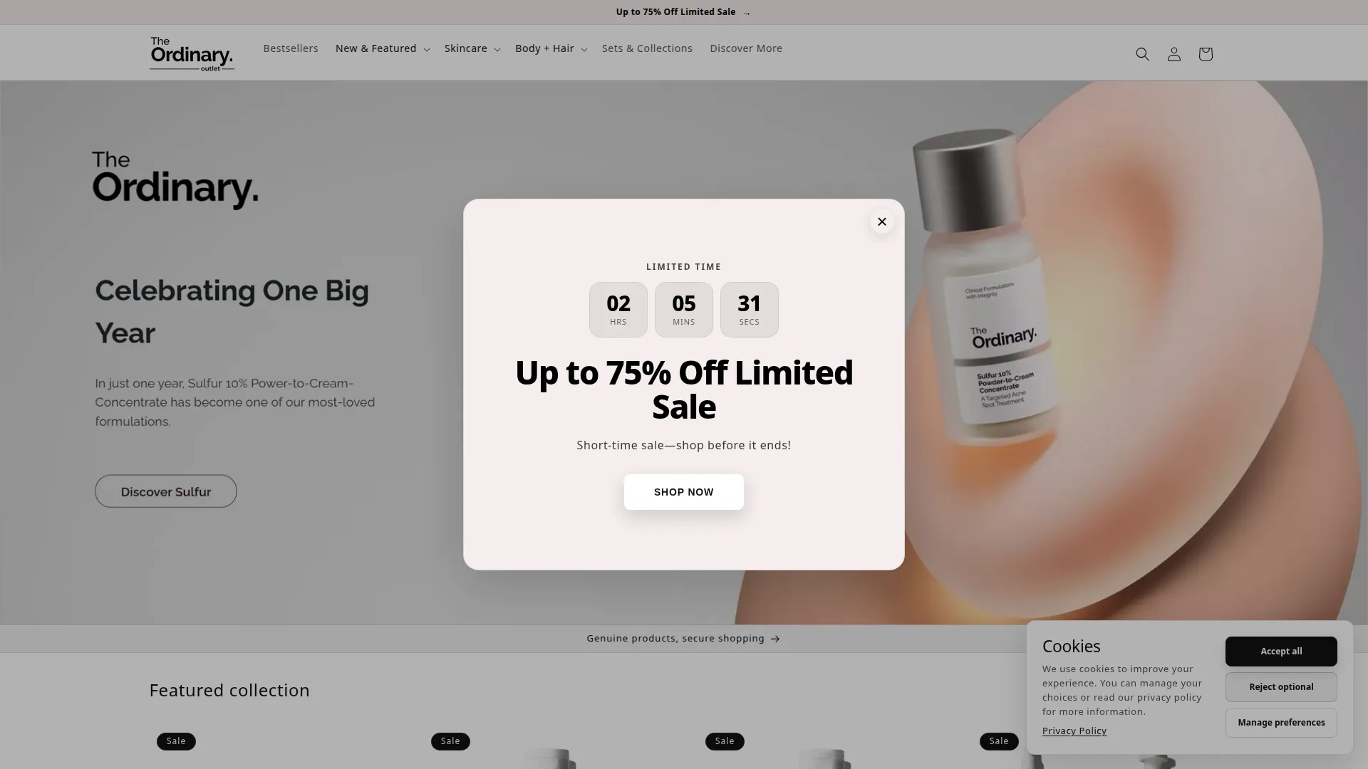 Theordinarysstore.com