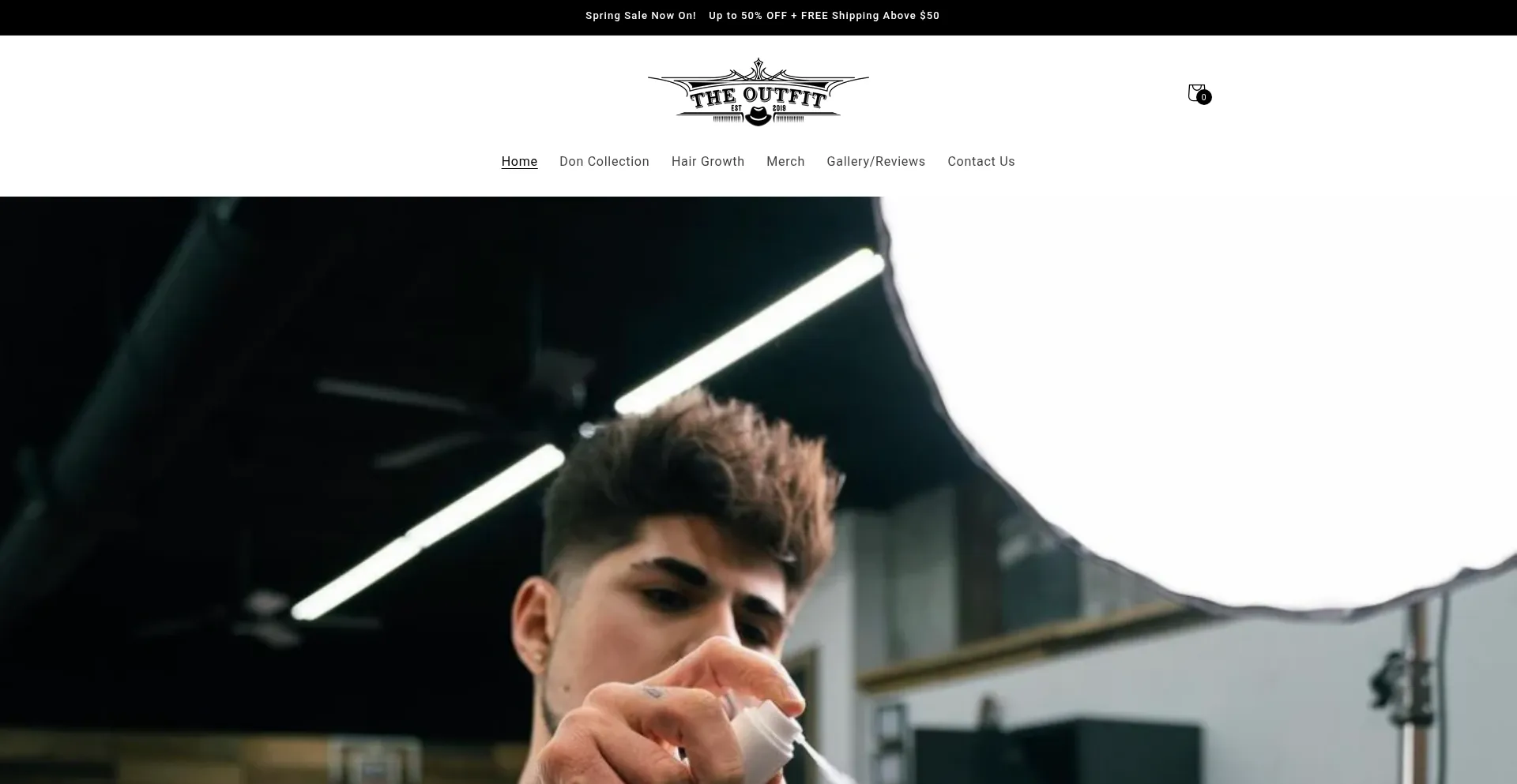 Theoutfit4men.com Screenshot