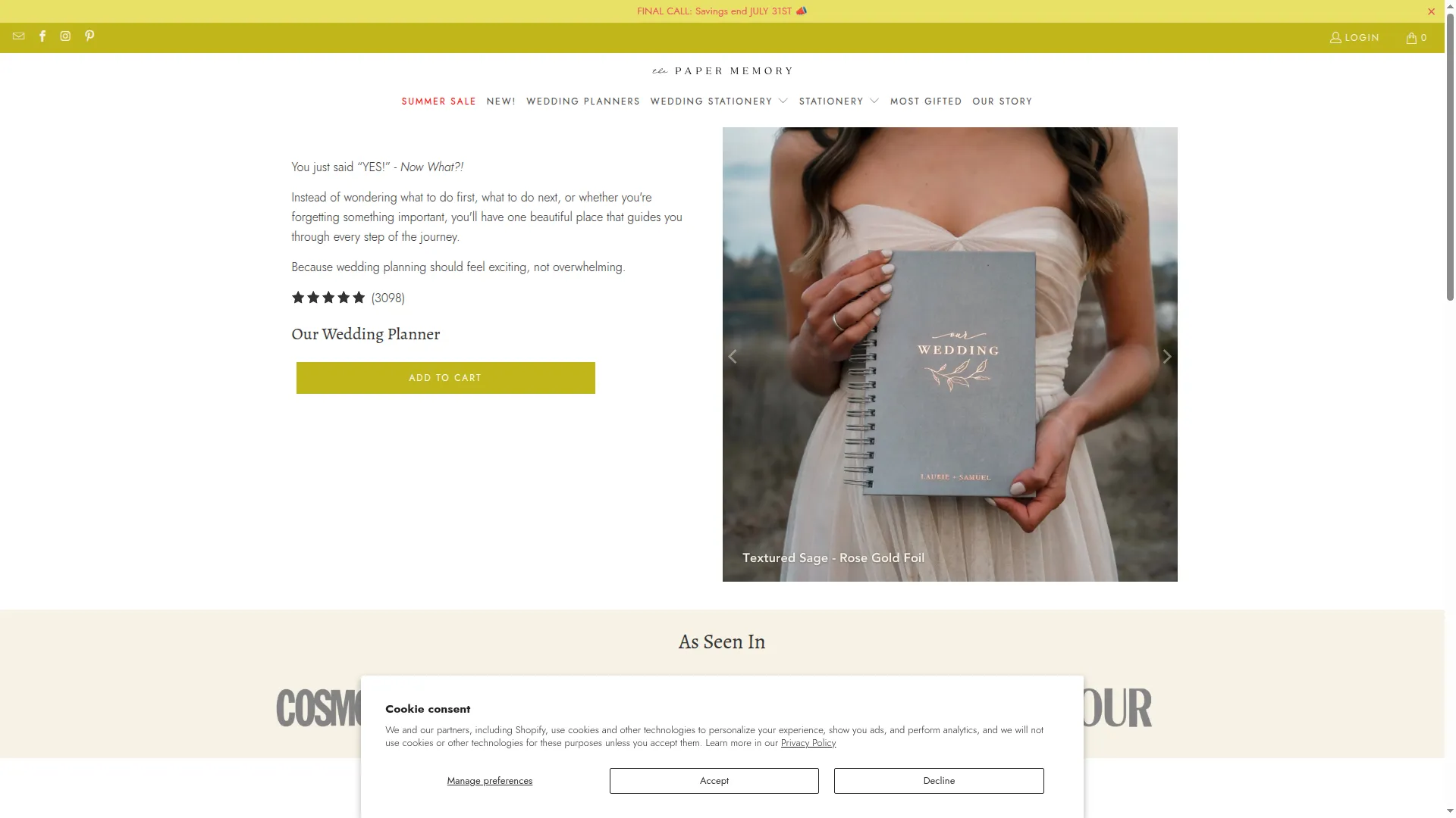 Thepapermemory.com