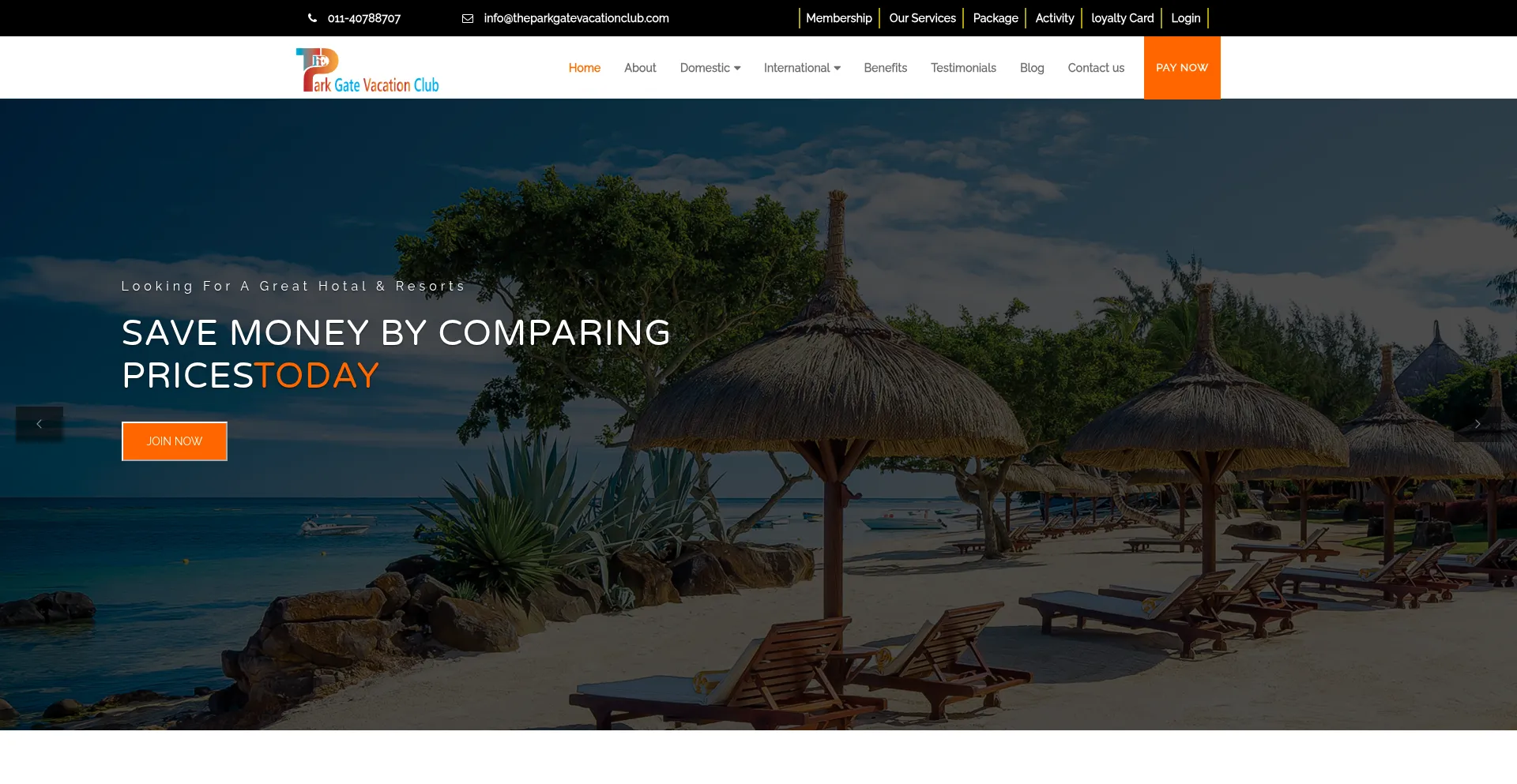 Theparkgatevacationclub.com