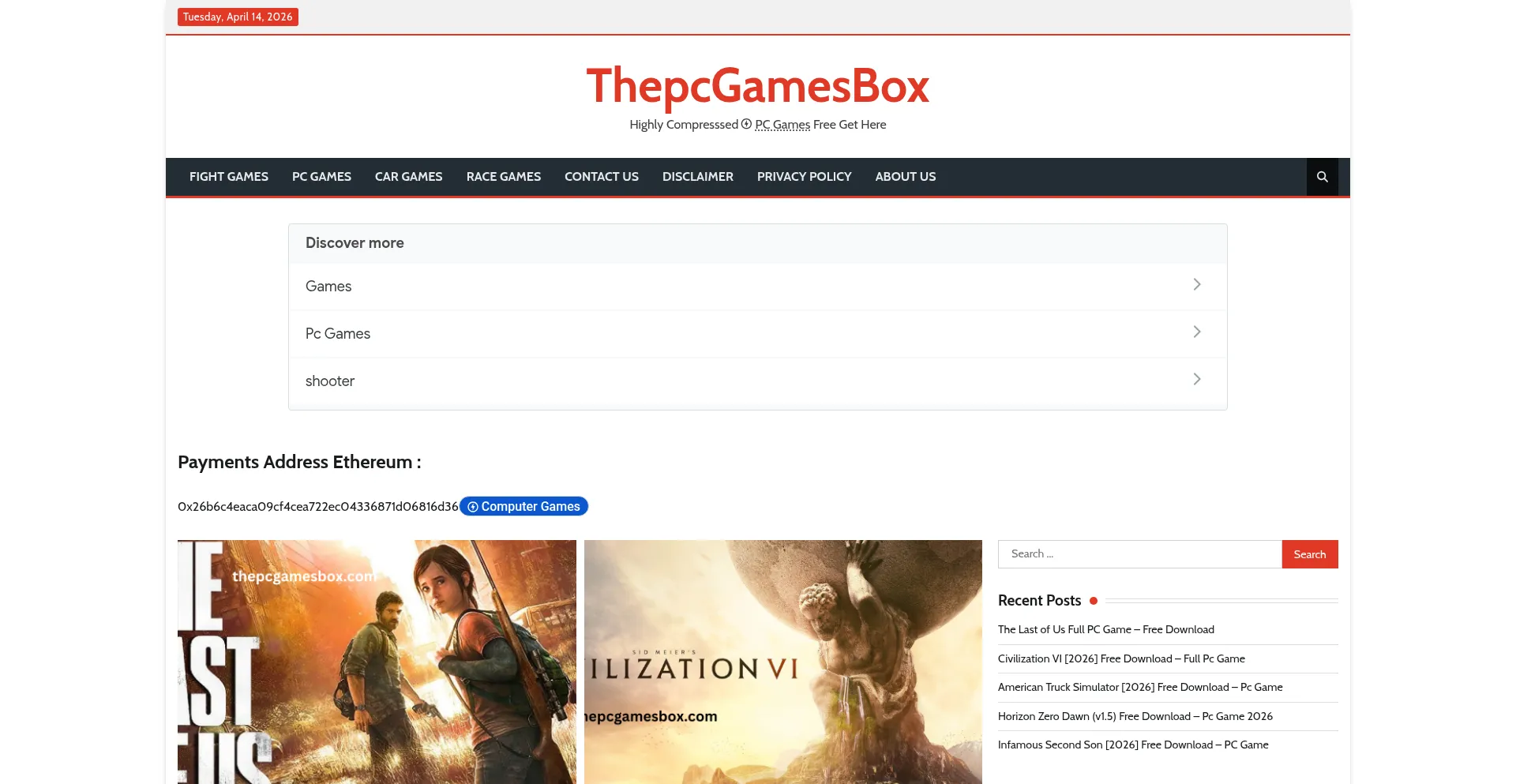 Thepcgamesbox.com