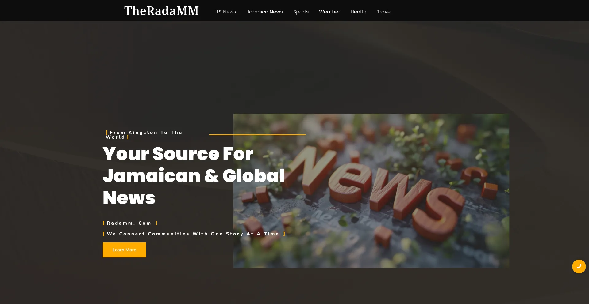 Theradamm.com Screenshot