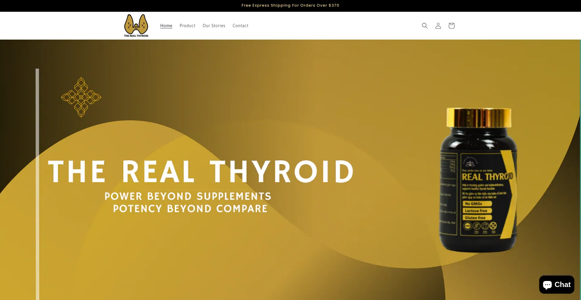 Therealthyroid.com Screenshot