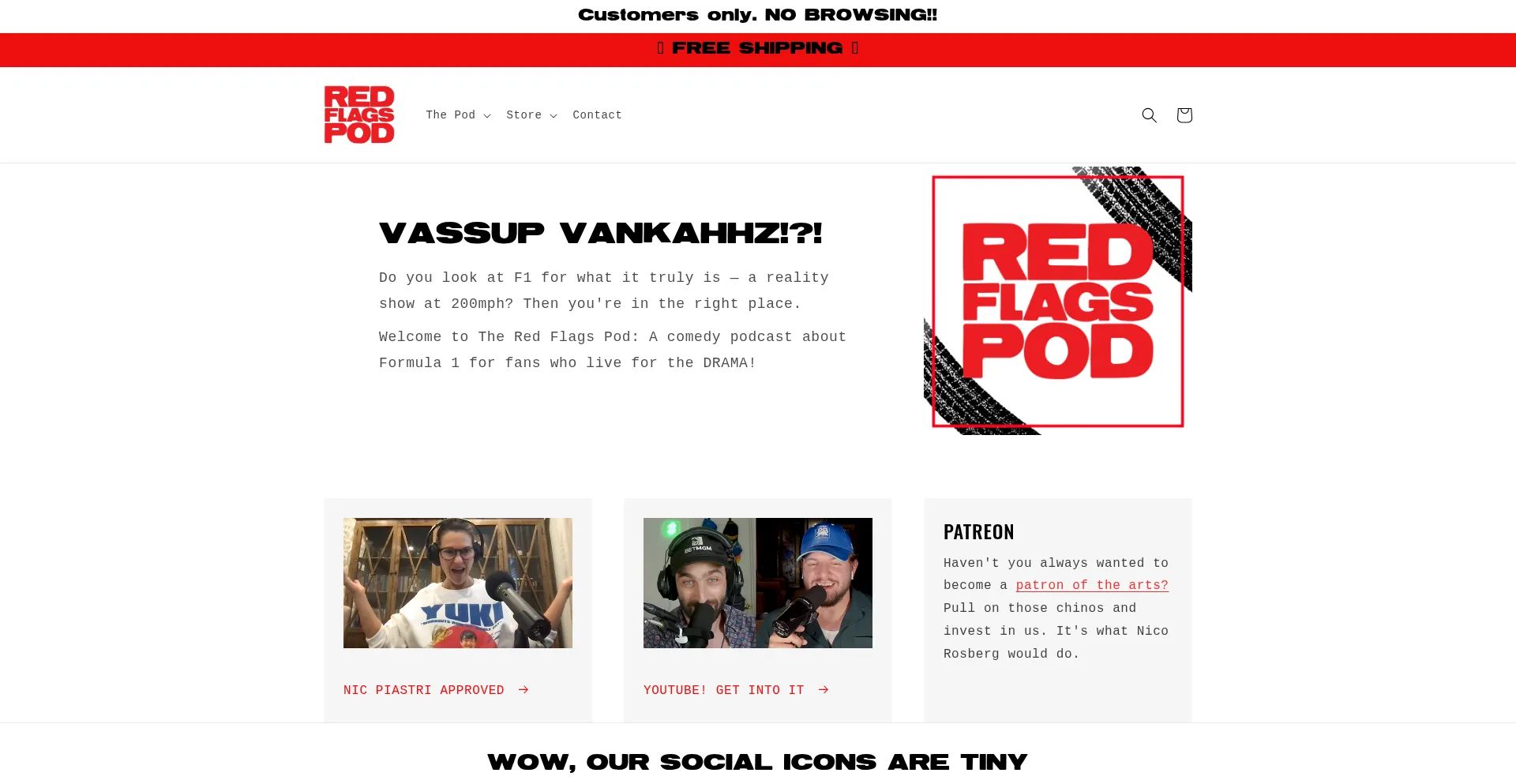 Is Theredflagspod.com Safe?