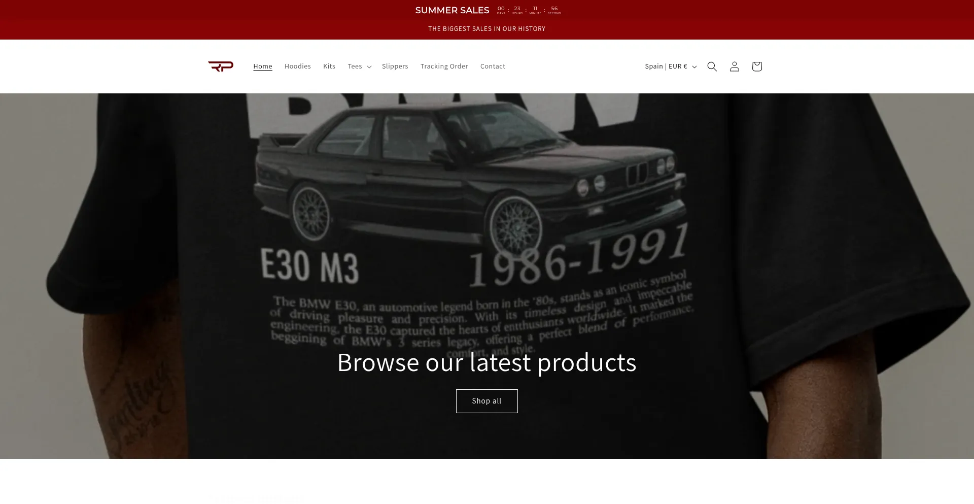 Website screenshot of Therougeplace.eu