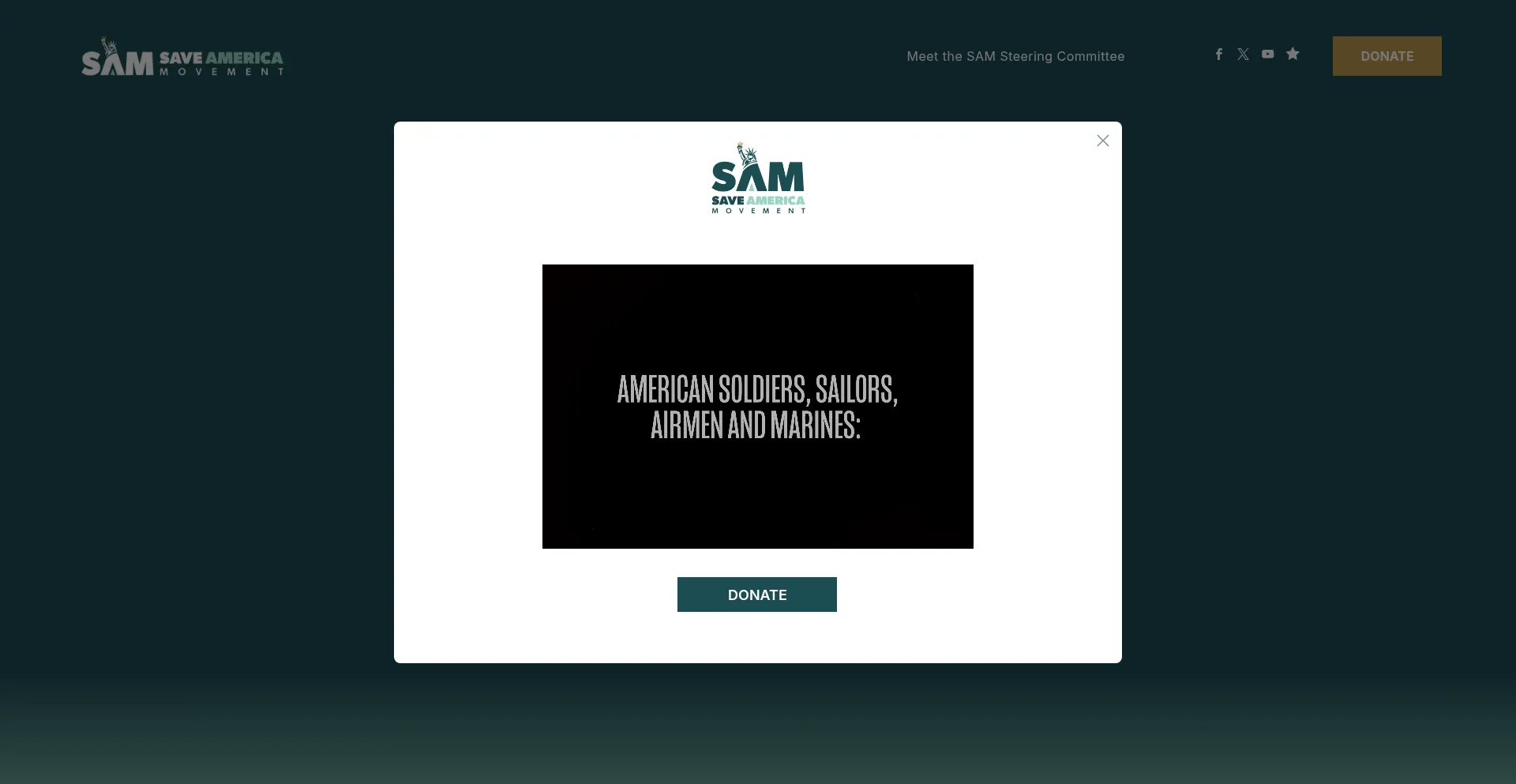 Thesaveamericamovement.org Screenshot