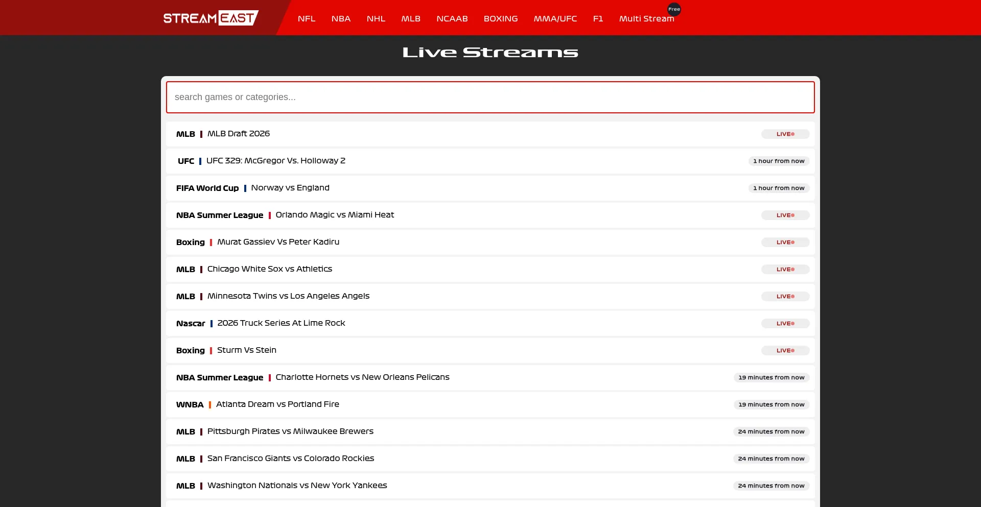 Thestreameast.top