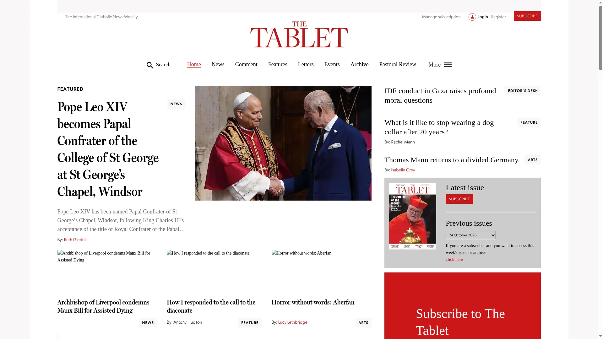 Thetablet.co.uk