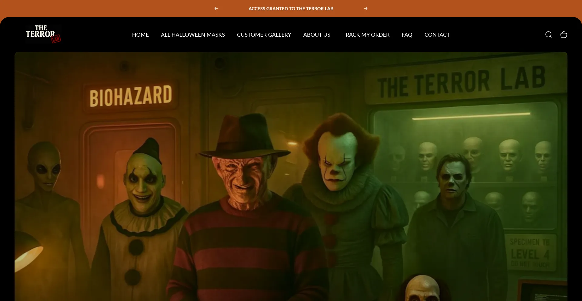Theterrorlab.com Screenshot