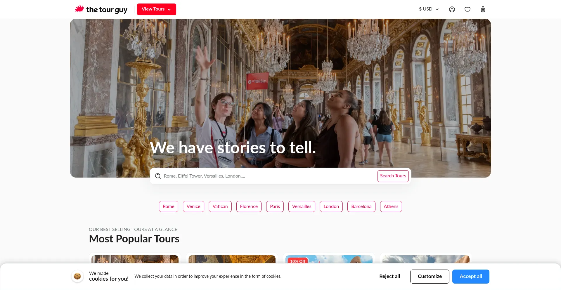 Thetourguy.com Screenshot
